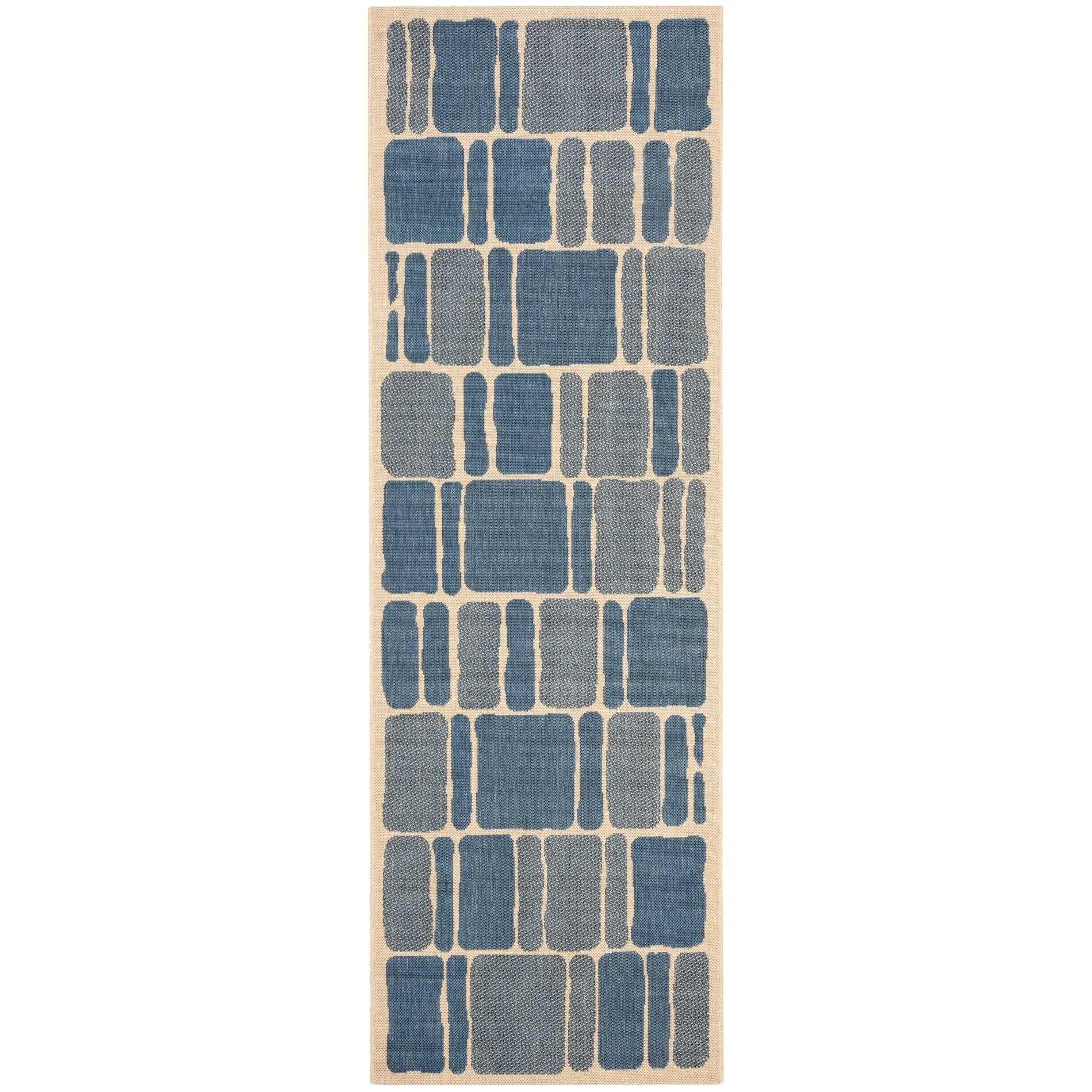 Martha Stewart by SAFAVIEH Blocks Indoor/ Outdoor Waterproof Rug