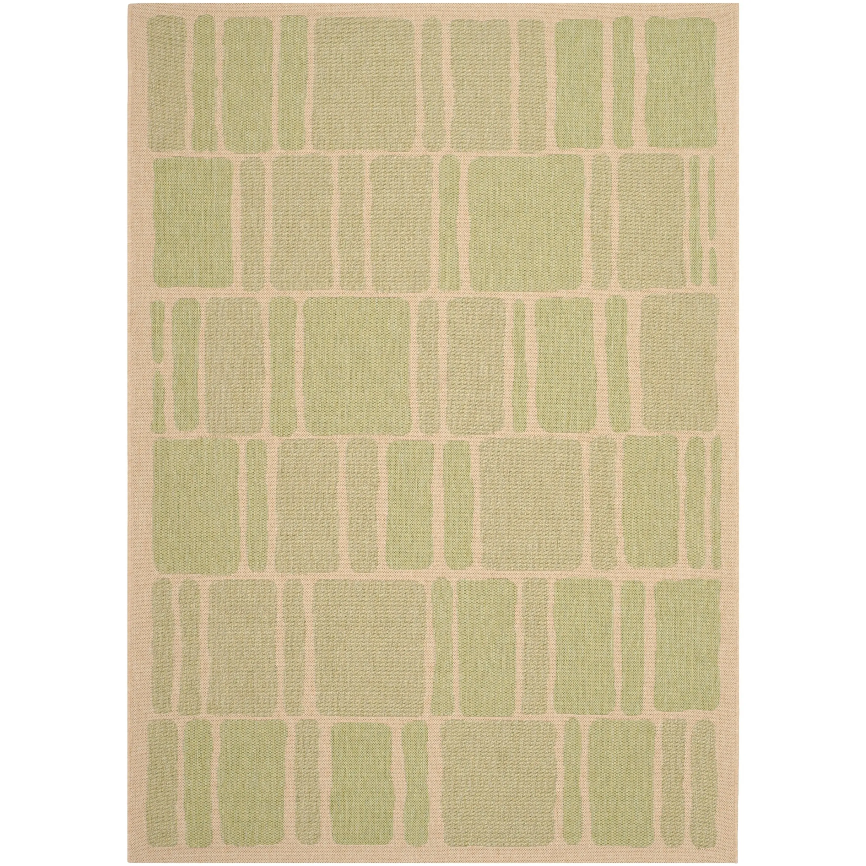 Martha Stewart by SAFAVIEH Blocks Indoor/ Outdoor Waterproof Rug