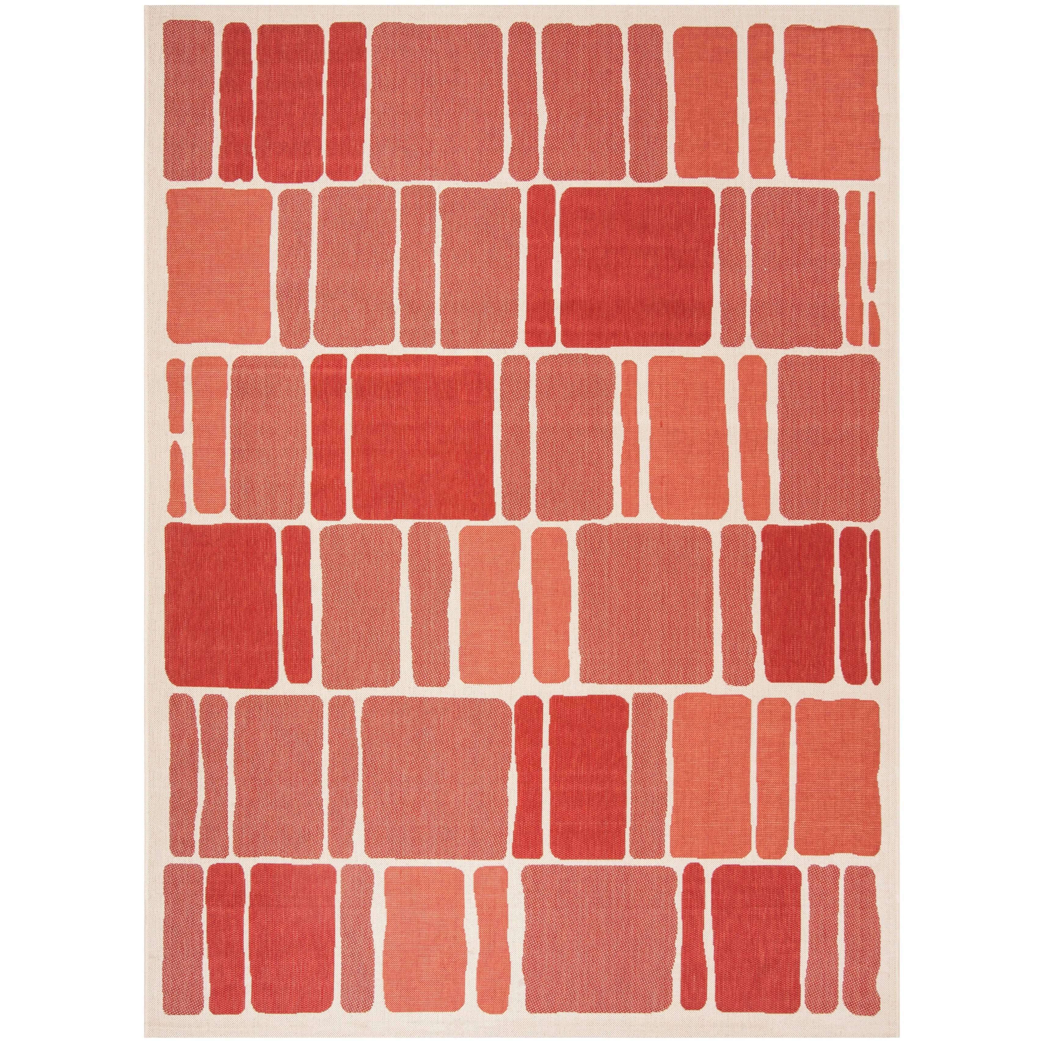 Martha Stewart by SAFAVIEH Blocks Indoor/ Outdoor Waterproof Rug