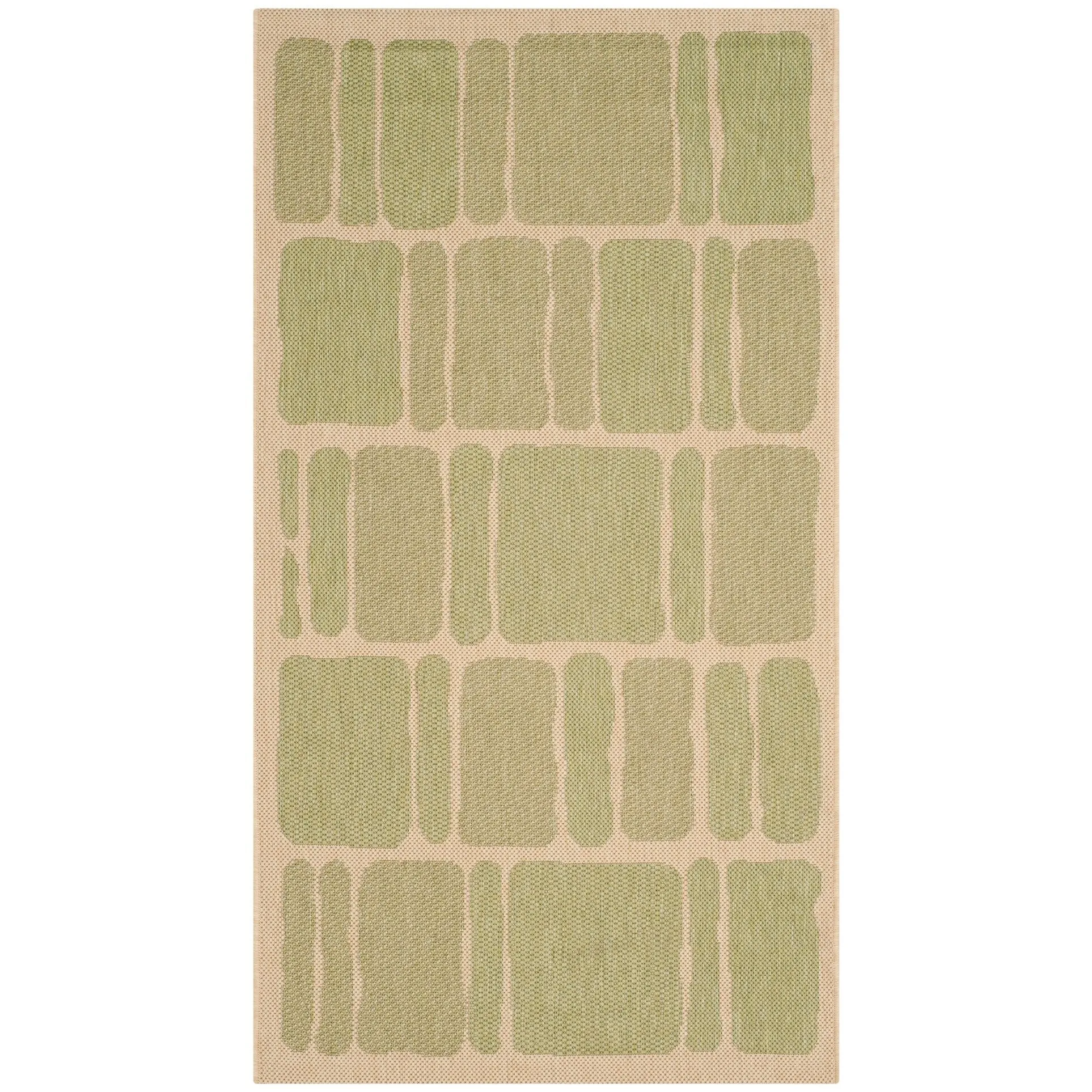 Martha Stewart by SAFAVIEH Blocks Indoor/ Outdoor Waterproof Rug