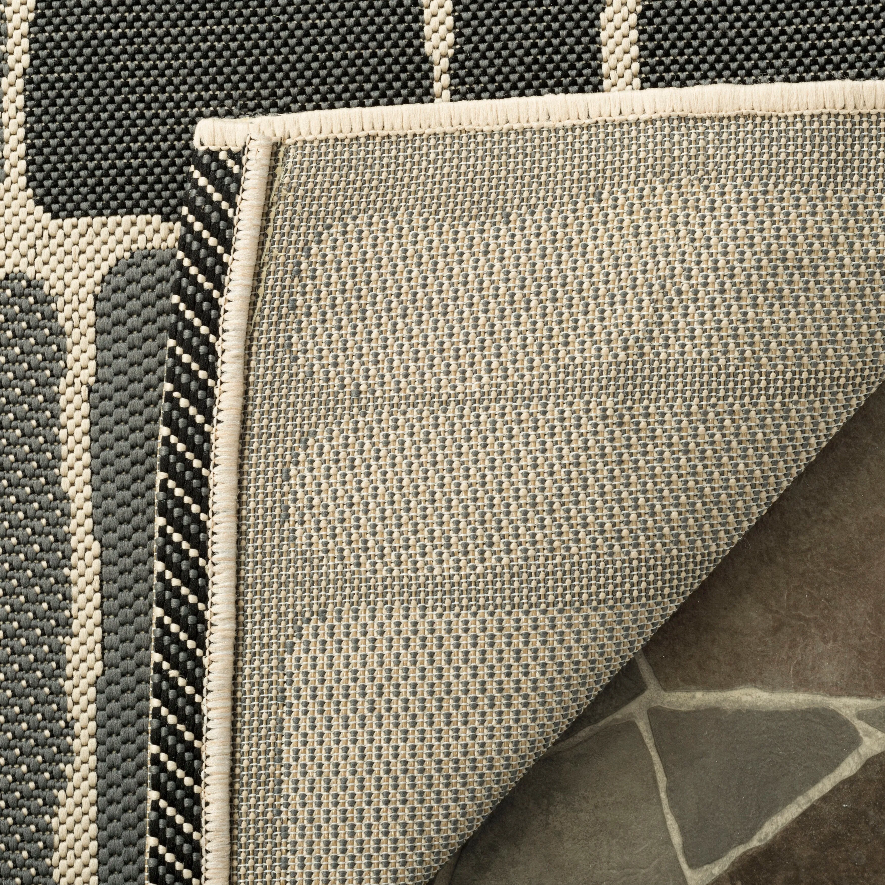 Martha Stewart by SAFAVIEH Blocks Indoor/ Outdoor Waterproof Rug