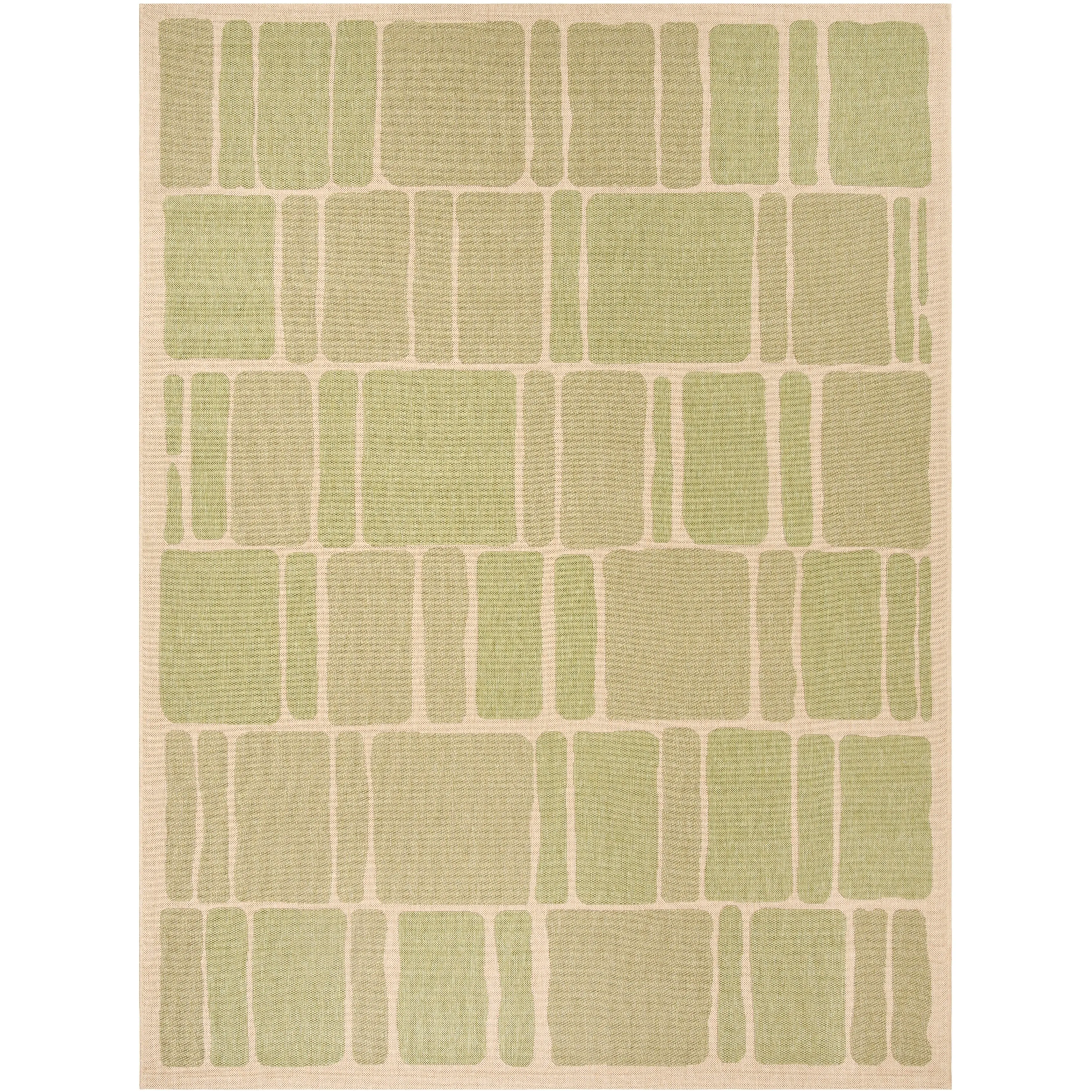 Martha Stewart by SAFAVIEH Blocks Indoor/ Outdoor Waterproof Rug