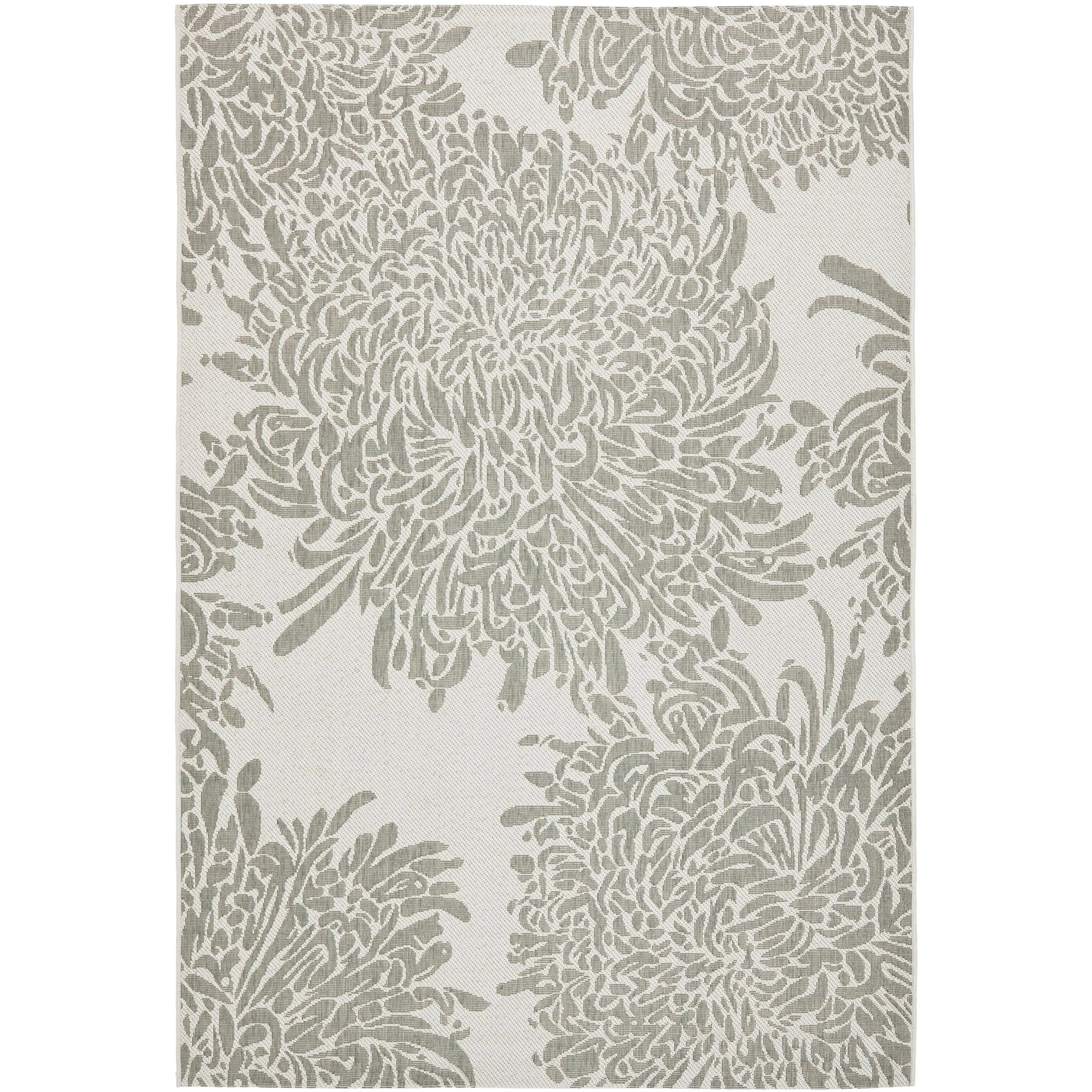 Martha Stewart by SAFAVIEH Chrysanthemum Indoor/ Outdoor Waterproof Rug