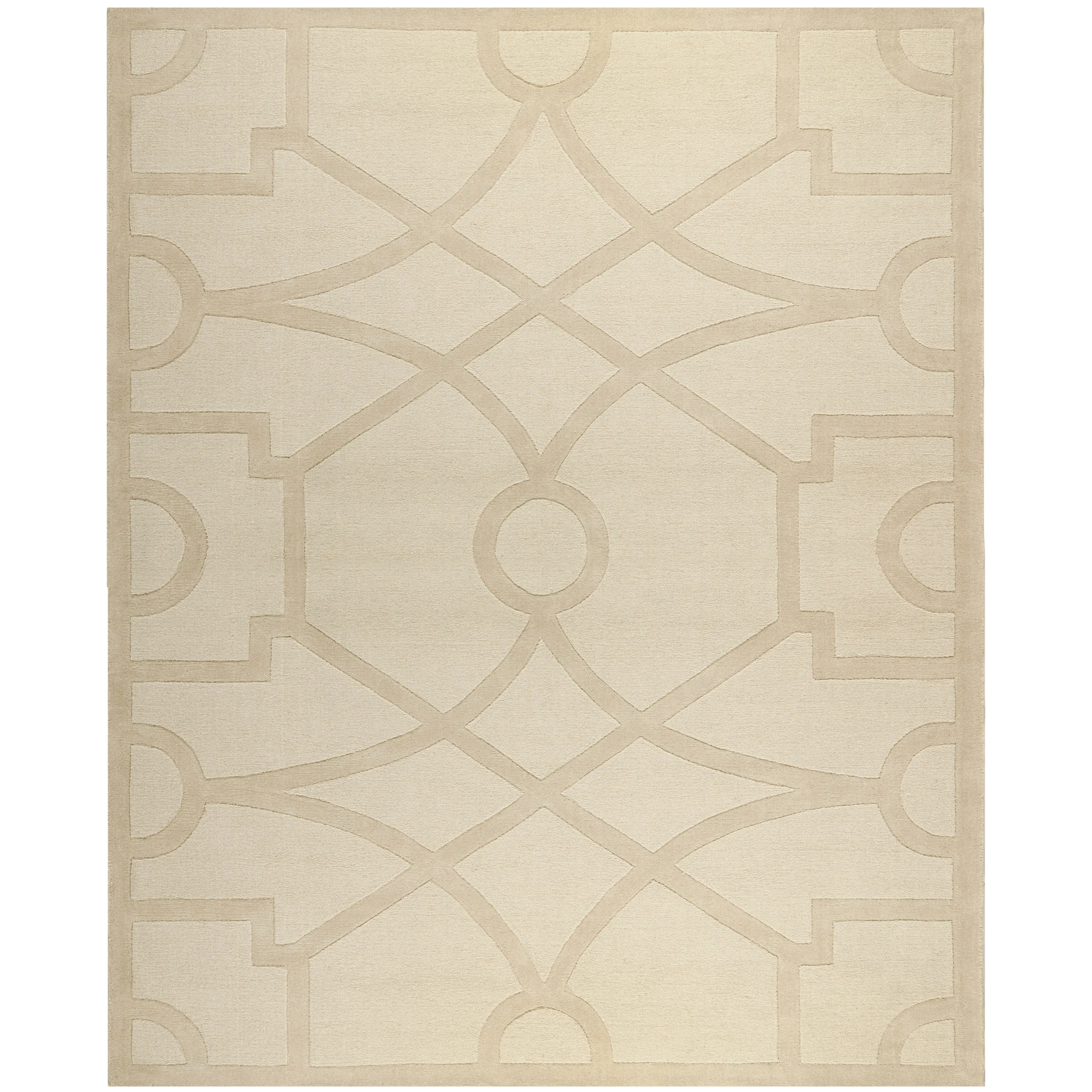 Martha Stewart by SAFAVIEH Fretwork Wool Rug