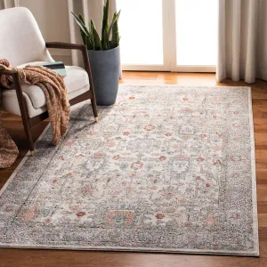 Martha Stewart by SAFAVIEH Kwang Vintage Oriental Rug - Grey/Ivory - 5' 1 x 7' 6
