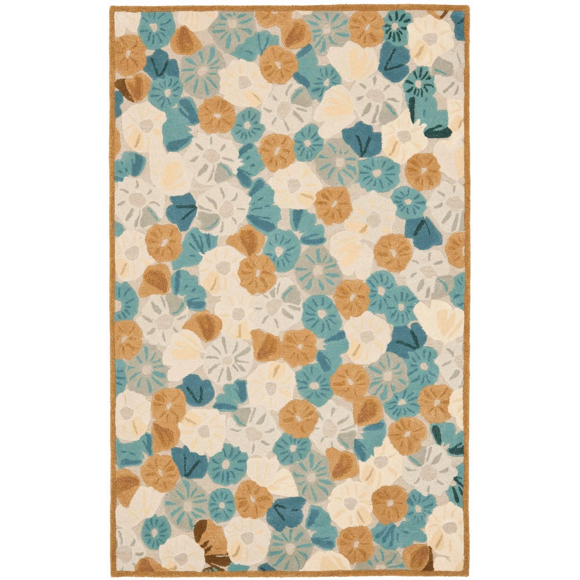 Martha Stewart by SAFAVIEH Poppy Field Wool/ Viscose Rug