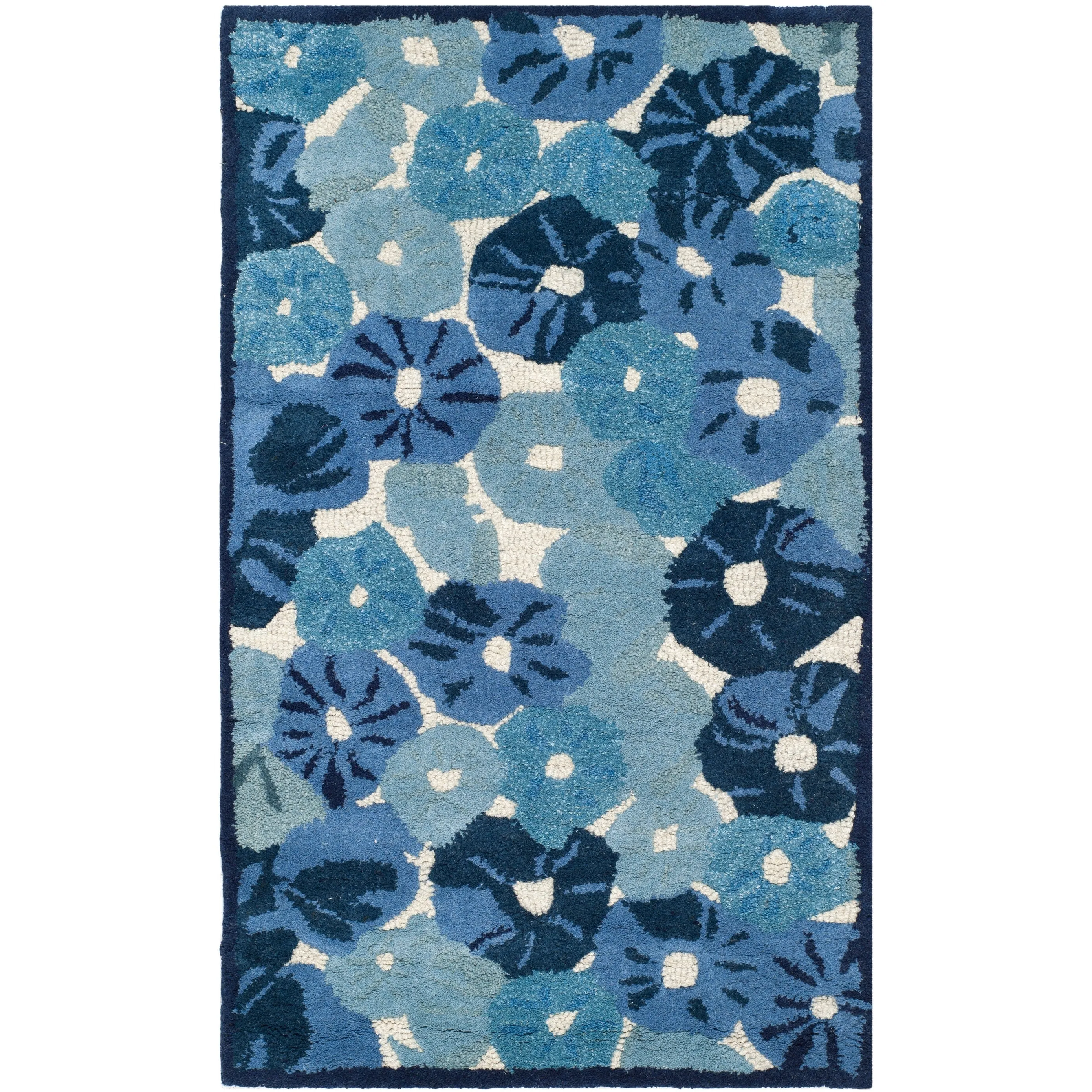 Martha Stewart by SAFAVIEH Poppy Field Wool/ Viscose Rug