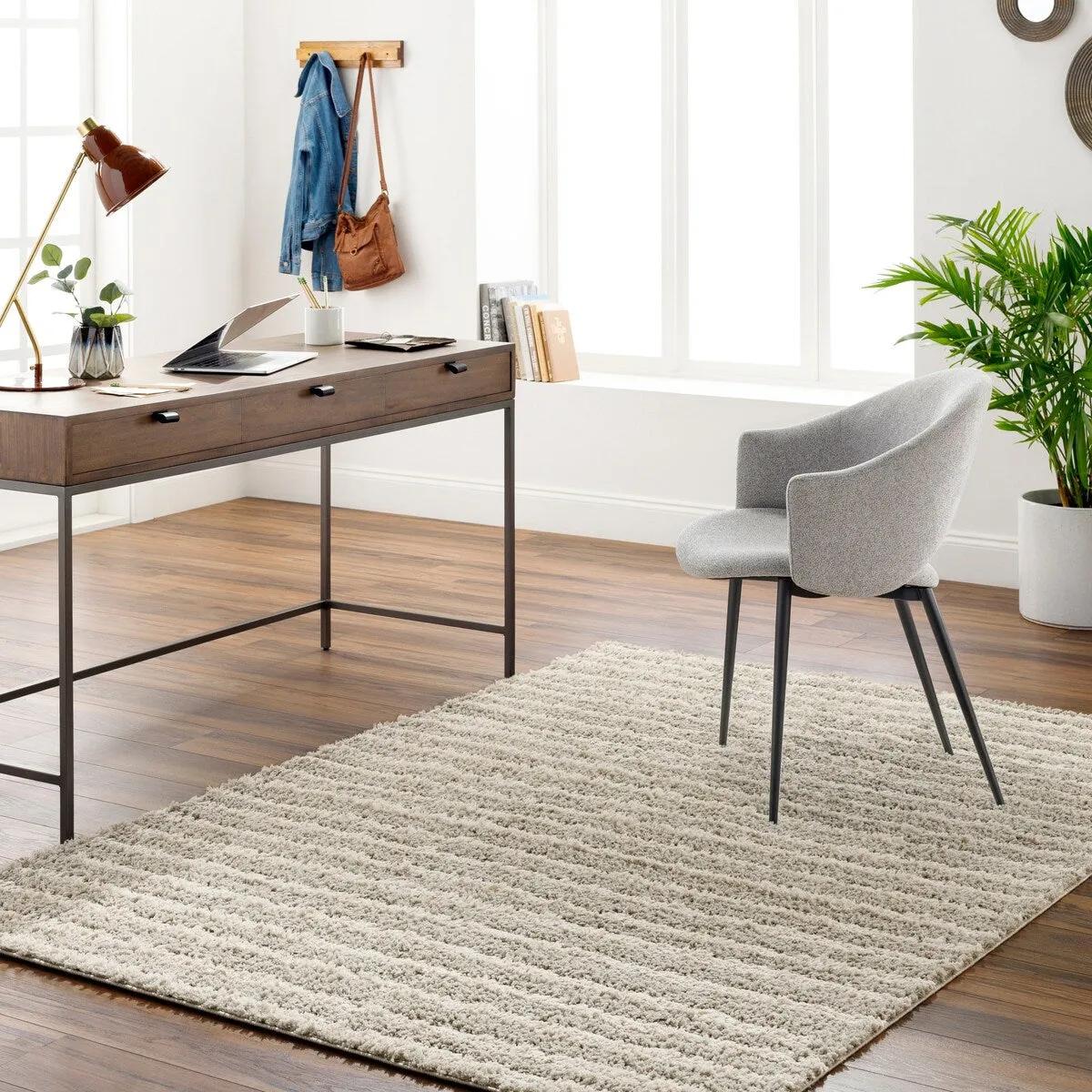 Maryland Shag Casual Solid Area Rug