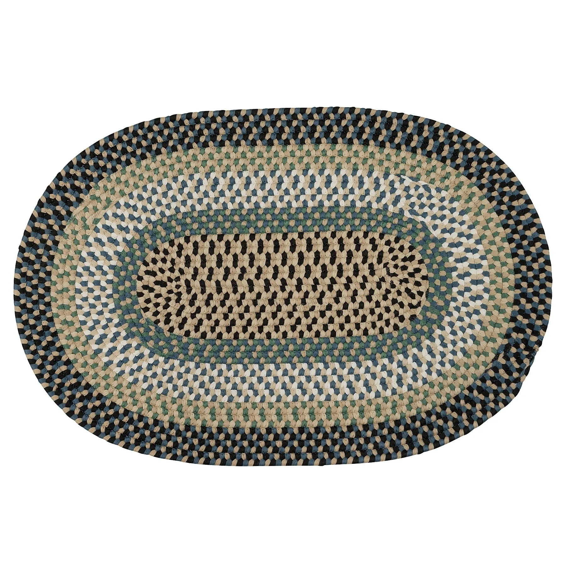 Mendi In-Outdoor Braided Washable Doormats