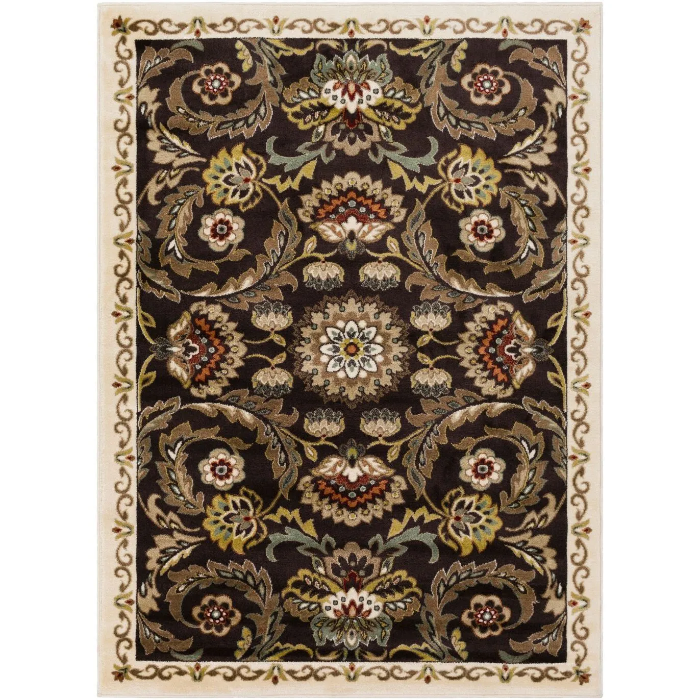 Meticulously Woven Pan Rug