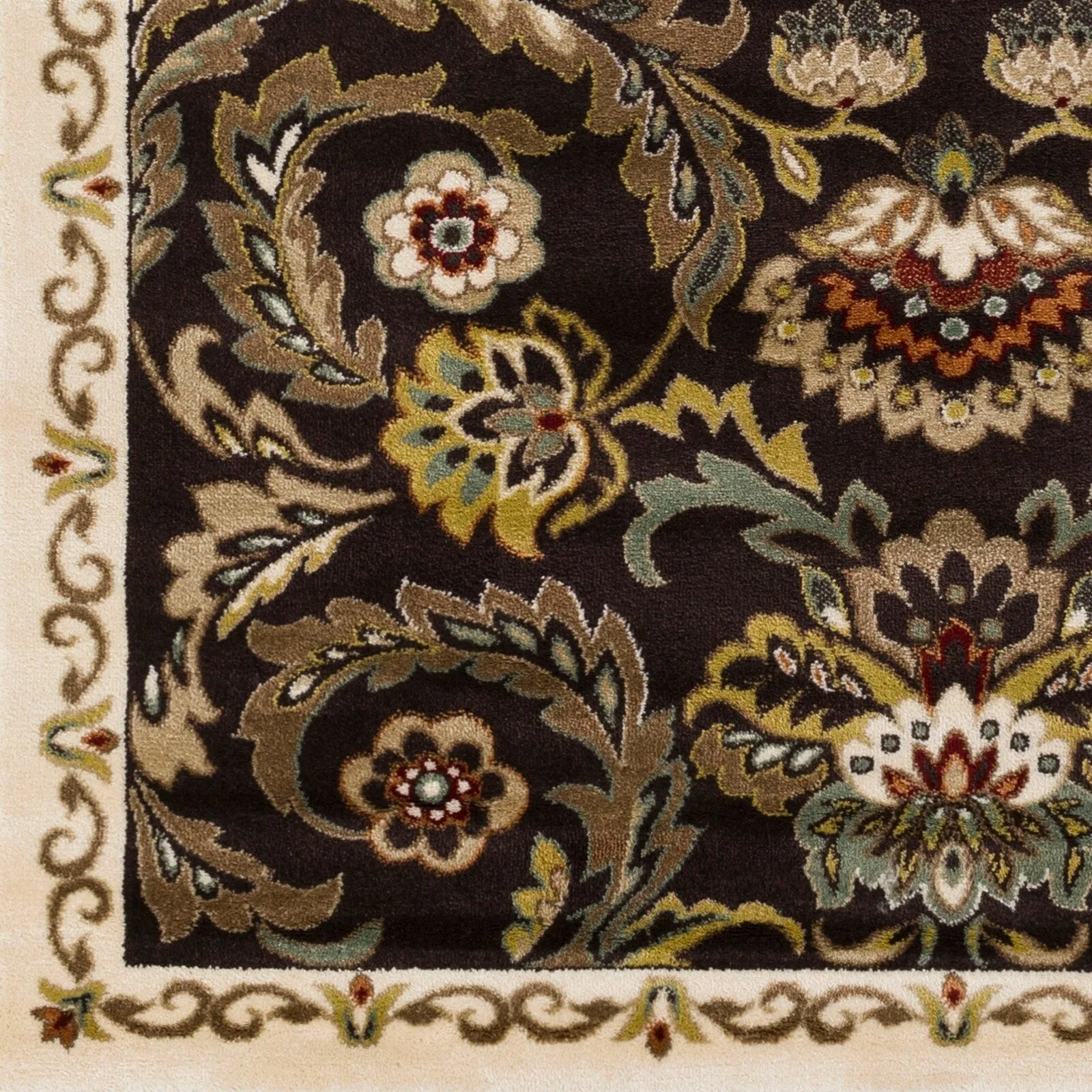 Meticulously Woven Pan Rug