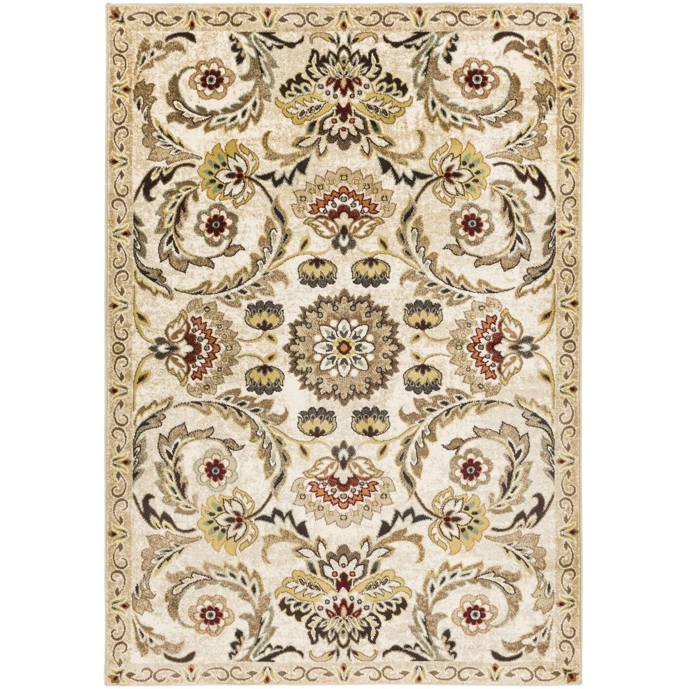 Meticulously Woven Pan Rug