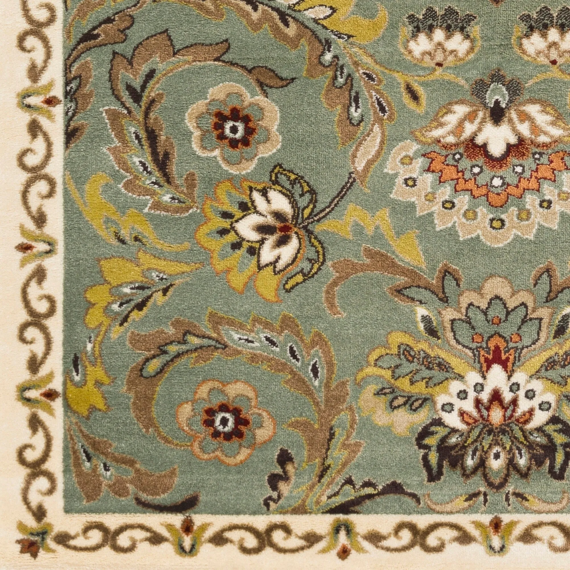 Meticulously Woven Pan Rug