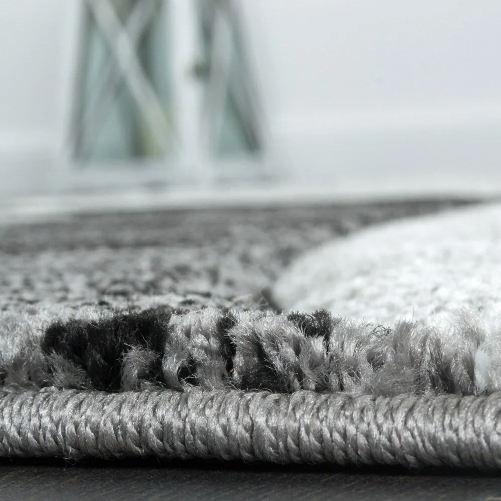 Modern Area Rug for Living Room Abstract Design