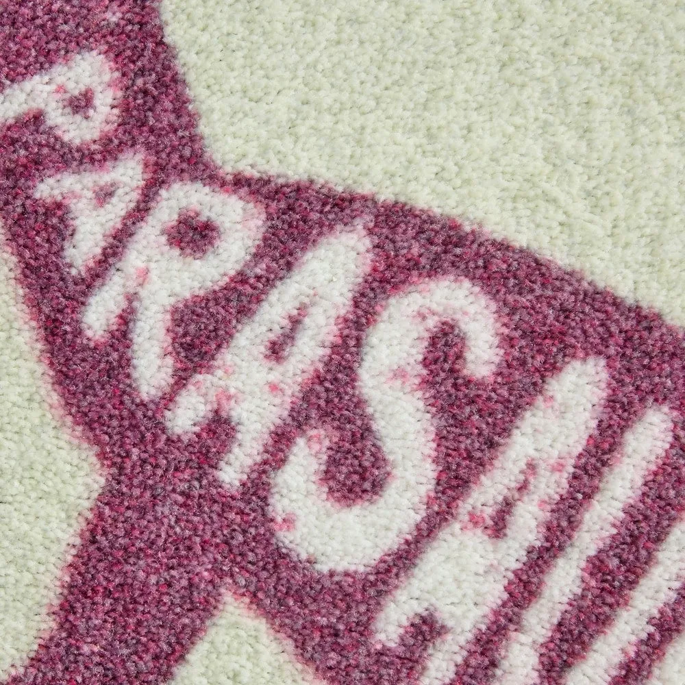 Mohawk Home Dinosaur Names Multicolor Eco-friendly Kids' Area Rug