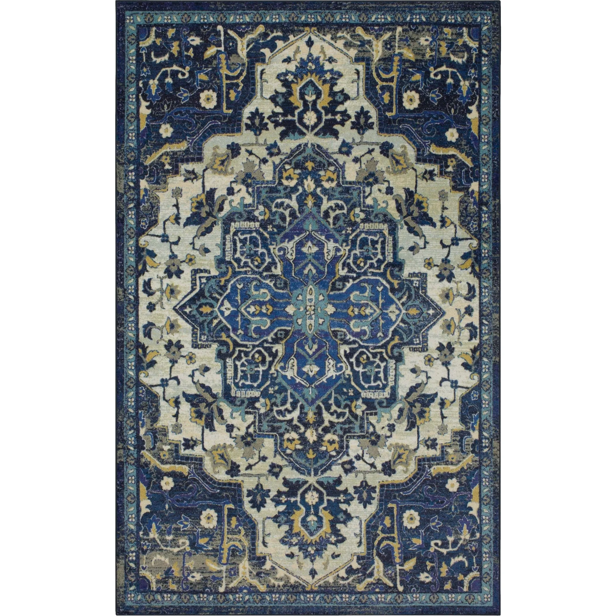 Mohawk Home Emiko Traditional Ornamental Medallion Area Rug