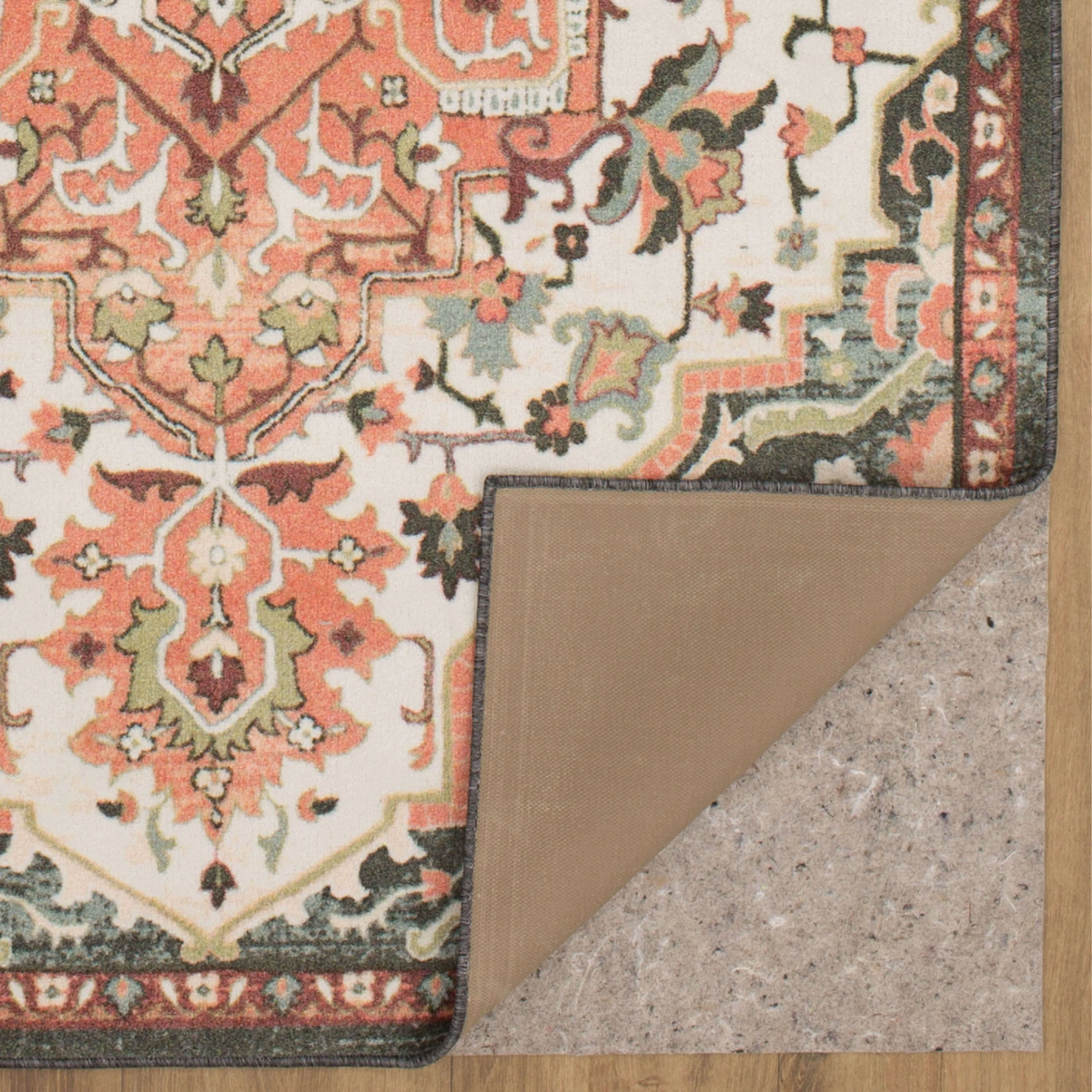 Mohawk Home Emiko Traditional Ornamental Medallion Area Rug