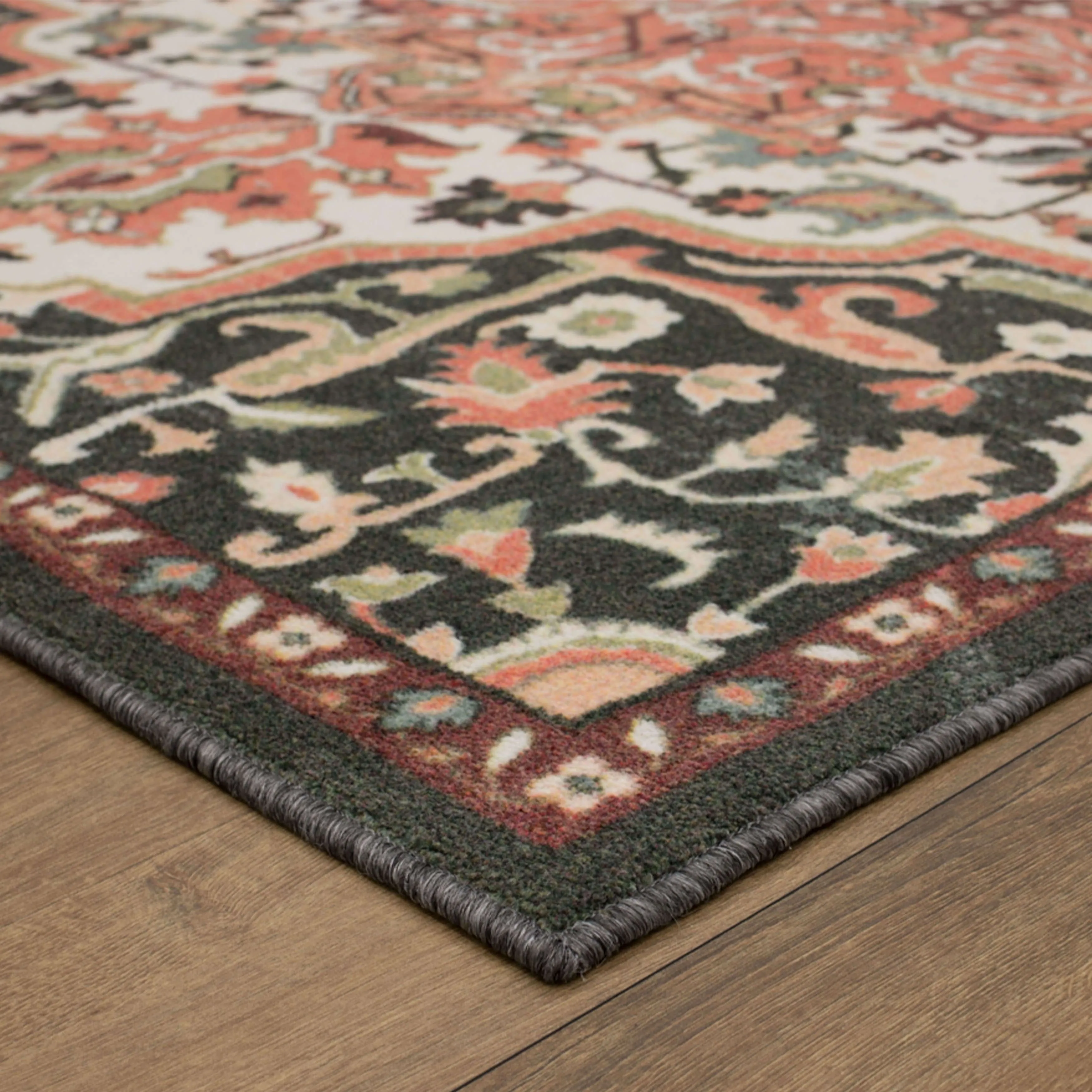 Mohawk Home Emiko Traditional Ornamental Medallion Area Rug