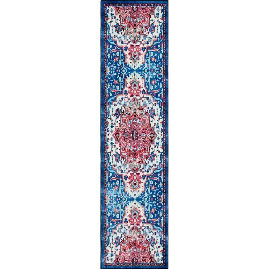 Mohawk Home Emiko Traditional Ornamental Medallion Area Rug