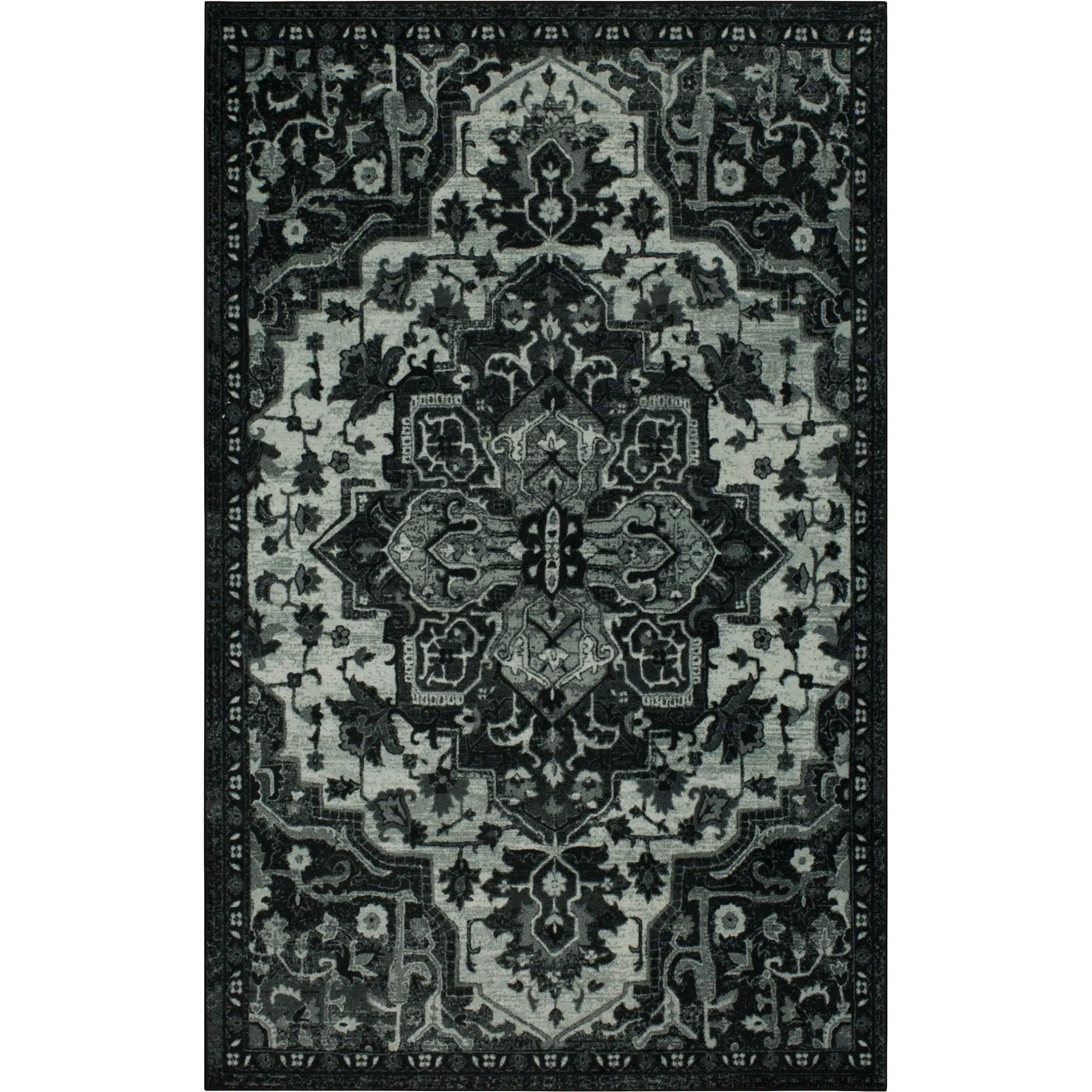 Mohawk Home Emiko Traditional Ornamental Medallion Area Rug