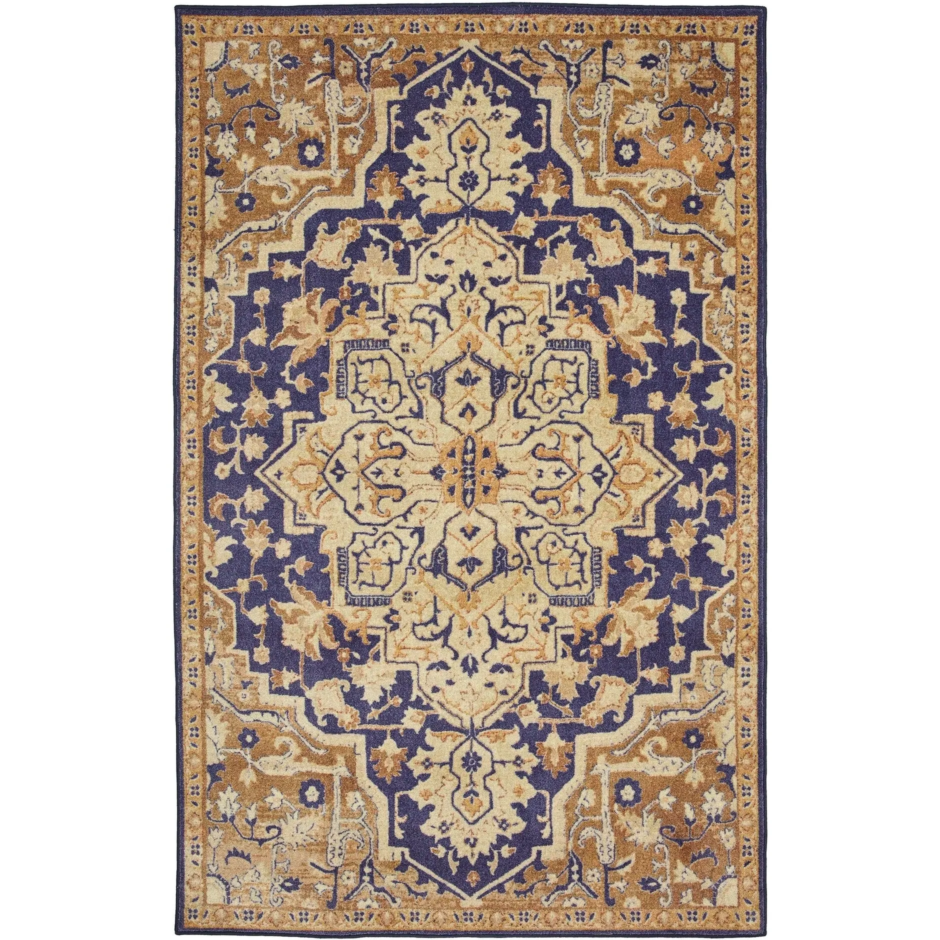 Mohawk Home Emiko Traditional Ornamental Medallion Area Rug