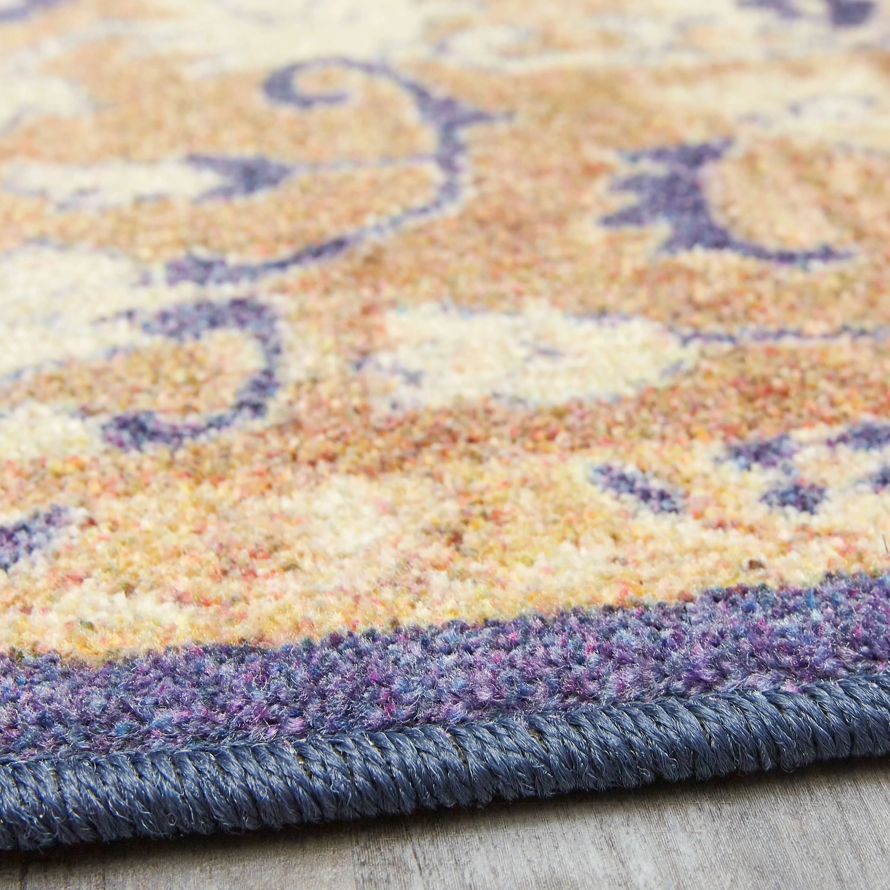 Mohawk Home Emiko Traditional Ornamental Medallion Area Rug