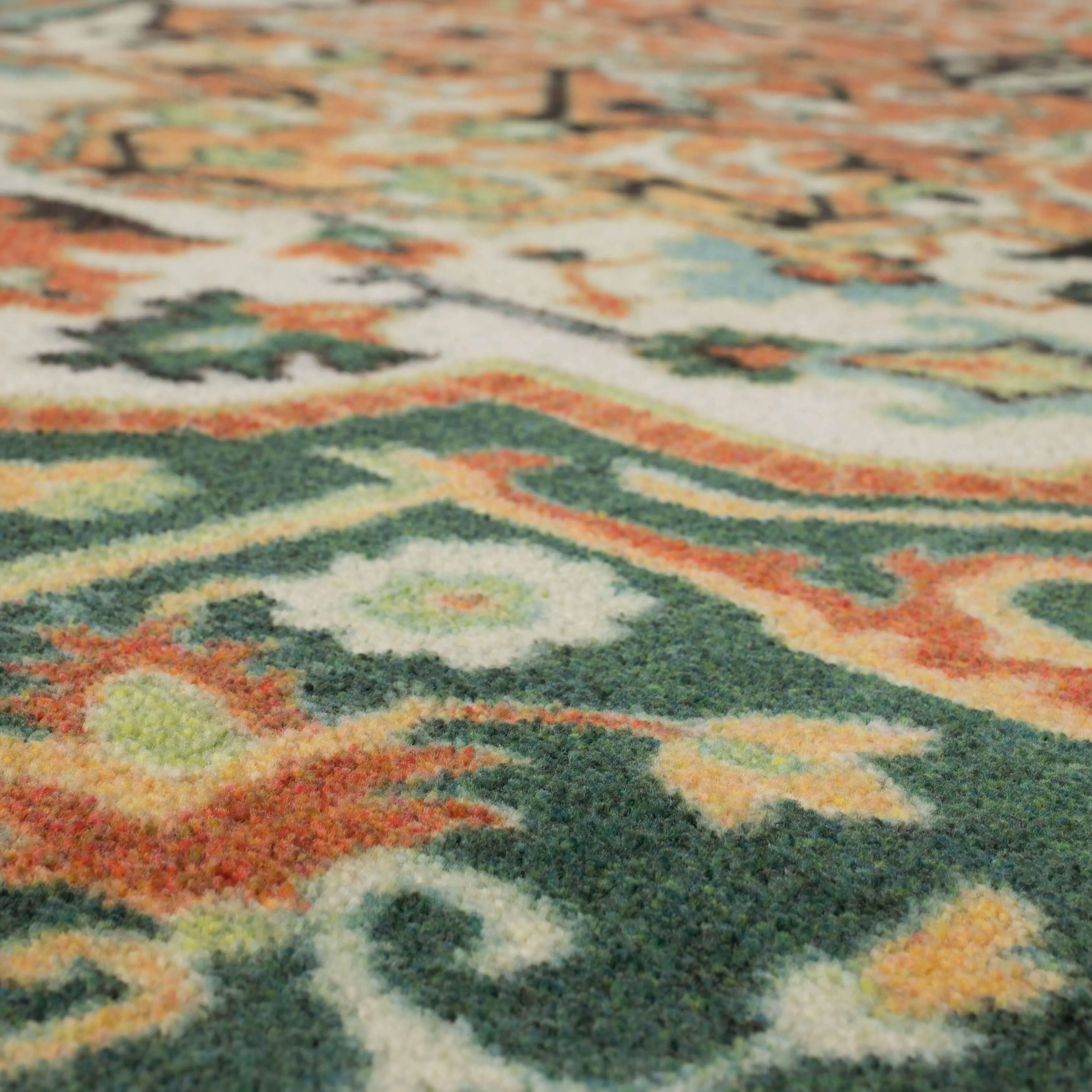 Mohawk Home Emiko Traditional Ornamental Medallion Area Rug
