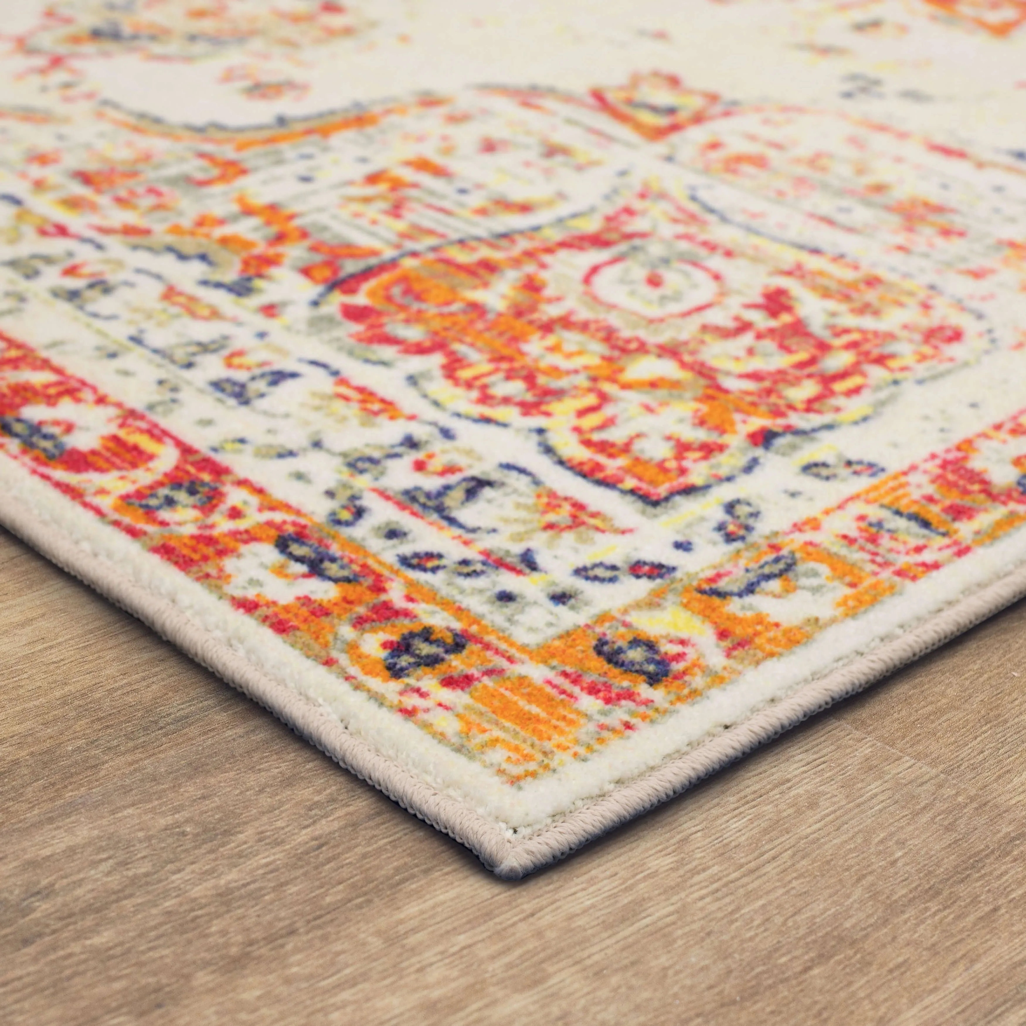 Mohawk Home Empearal Distressed Medallion Area Rug