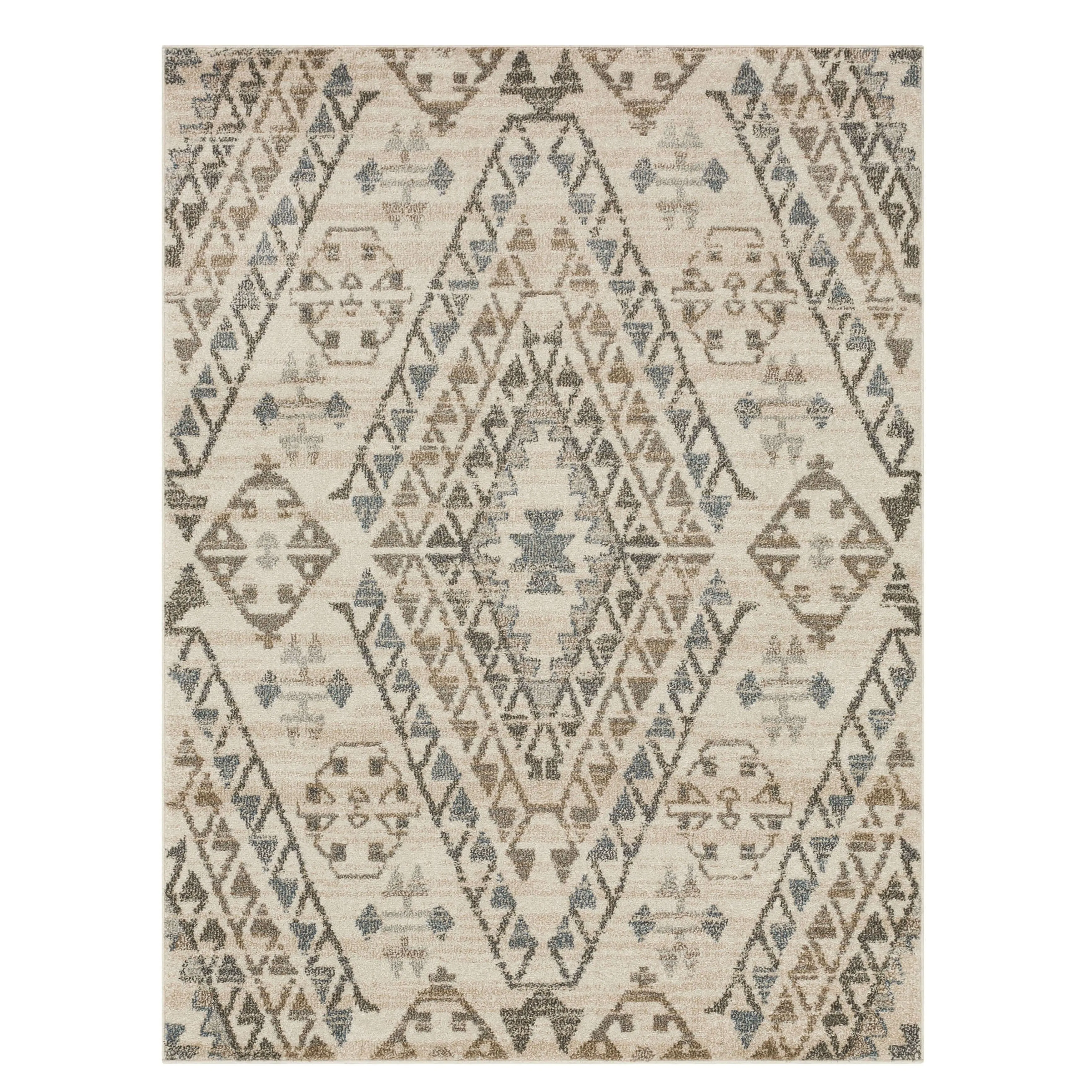 Mohawk Home Fleming Southwestern Striped Medallion Area Rug