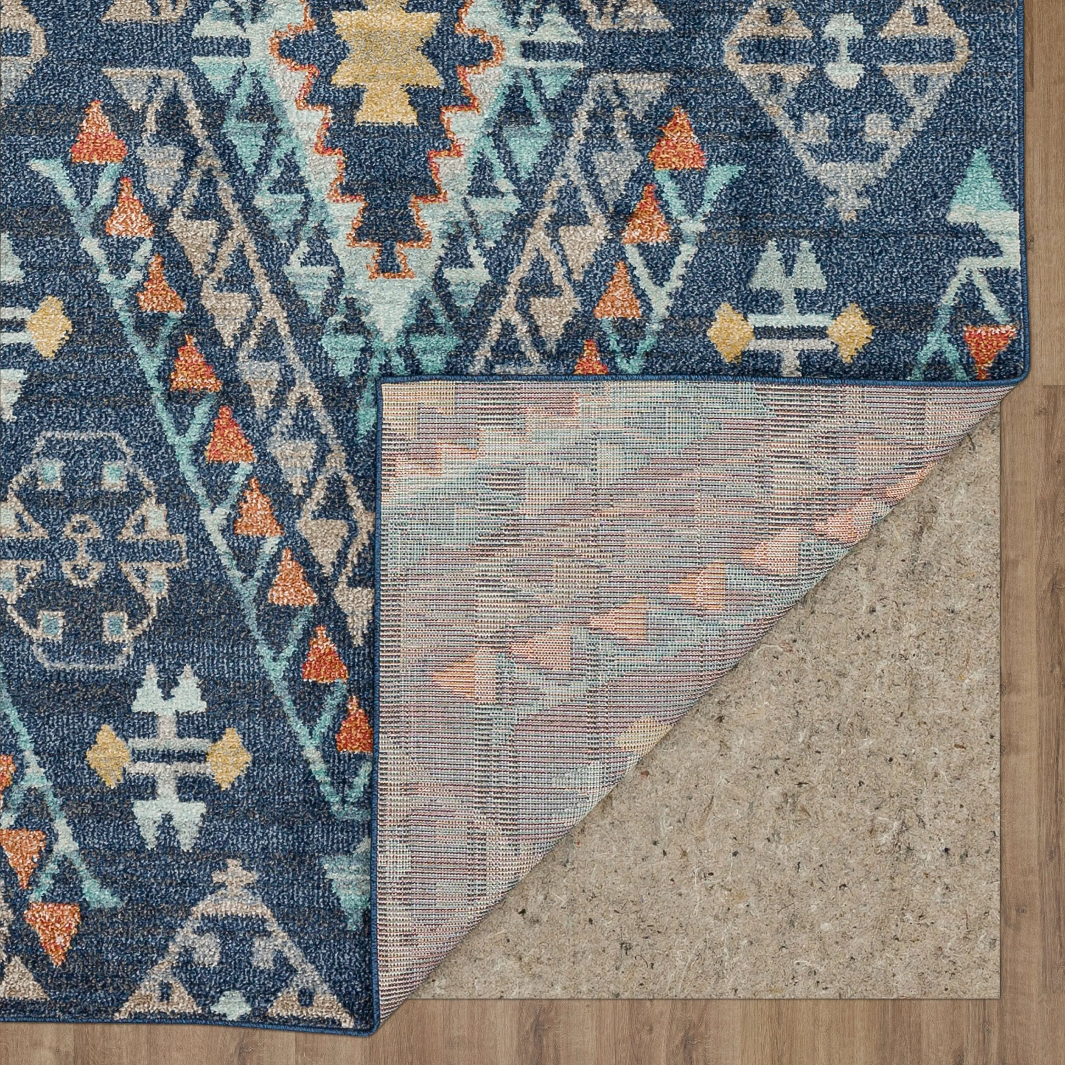 Mohawk Home Fleming Southwestern Striped Medallion Area Rug