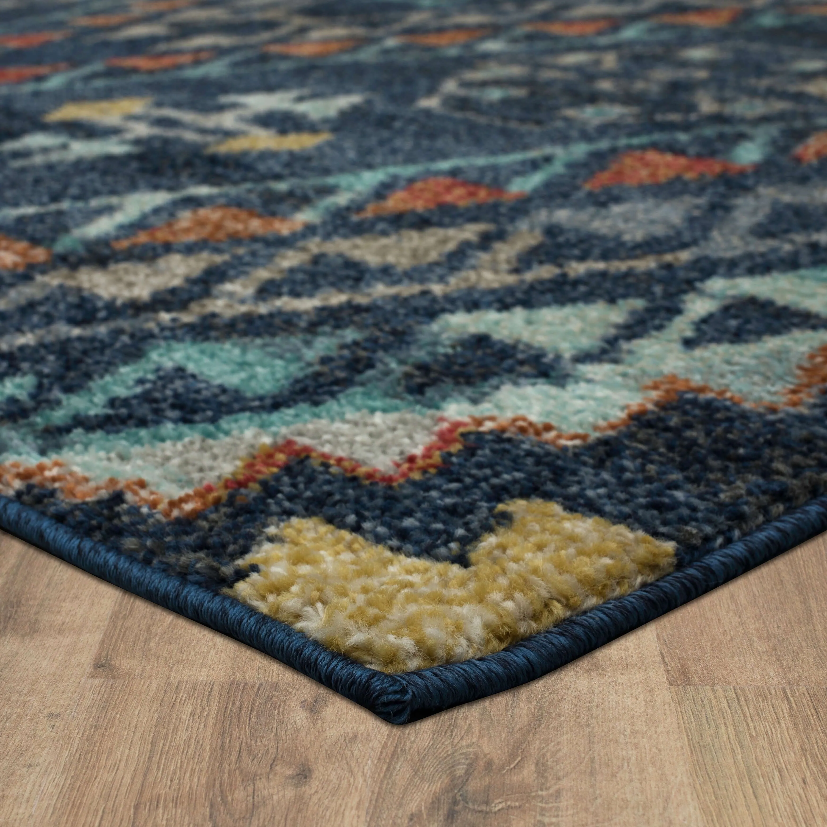 Mohawk Home Fleming Southwestern Striped Medallion Area Rug