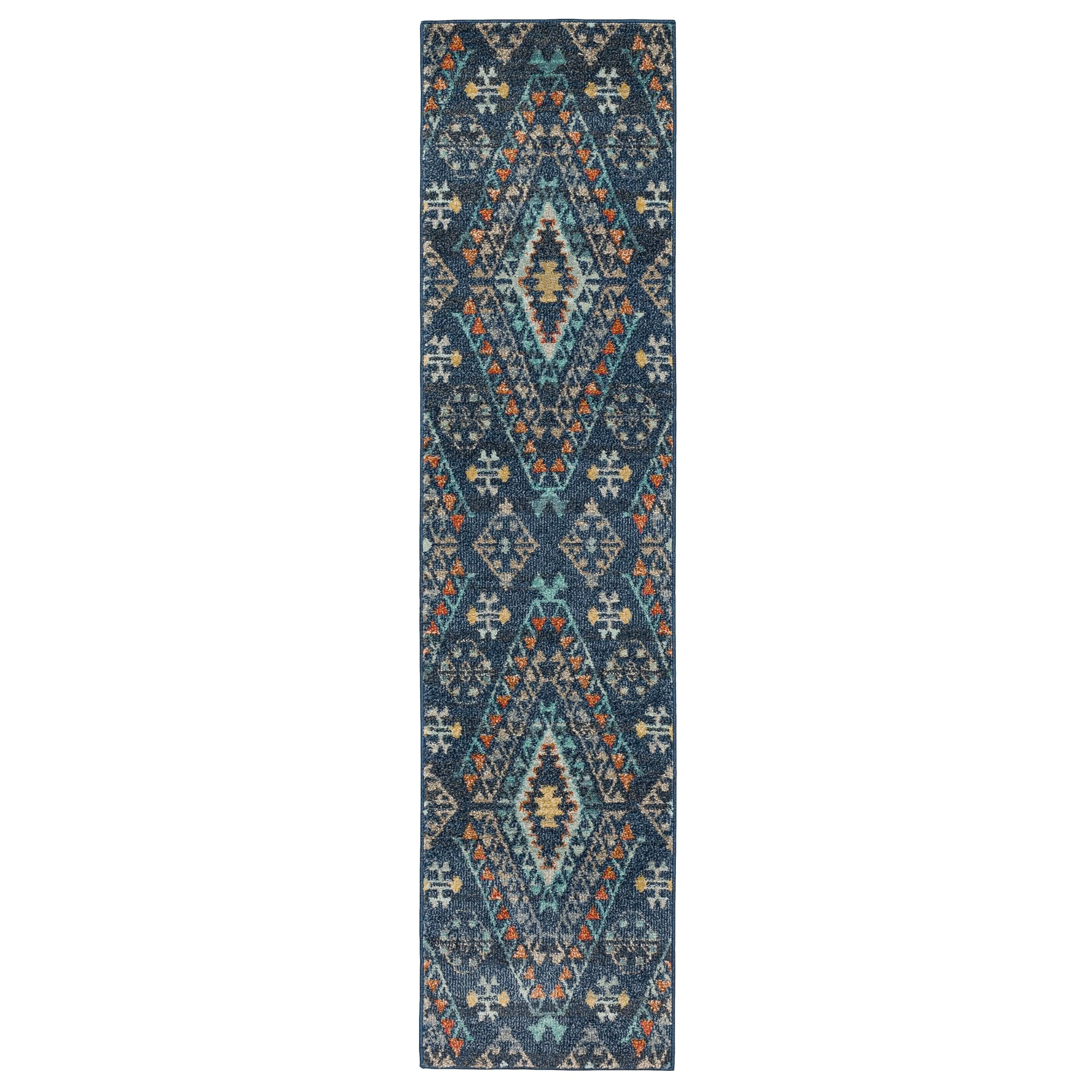 Mohawk Home Fleming Southwestern Striped Medallion Area Rug