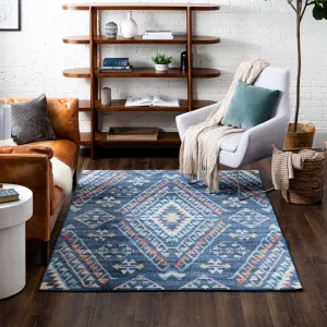 Mohawk Home Fleming Southwestern Striped Medallion Area Rug