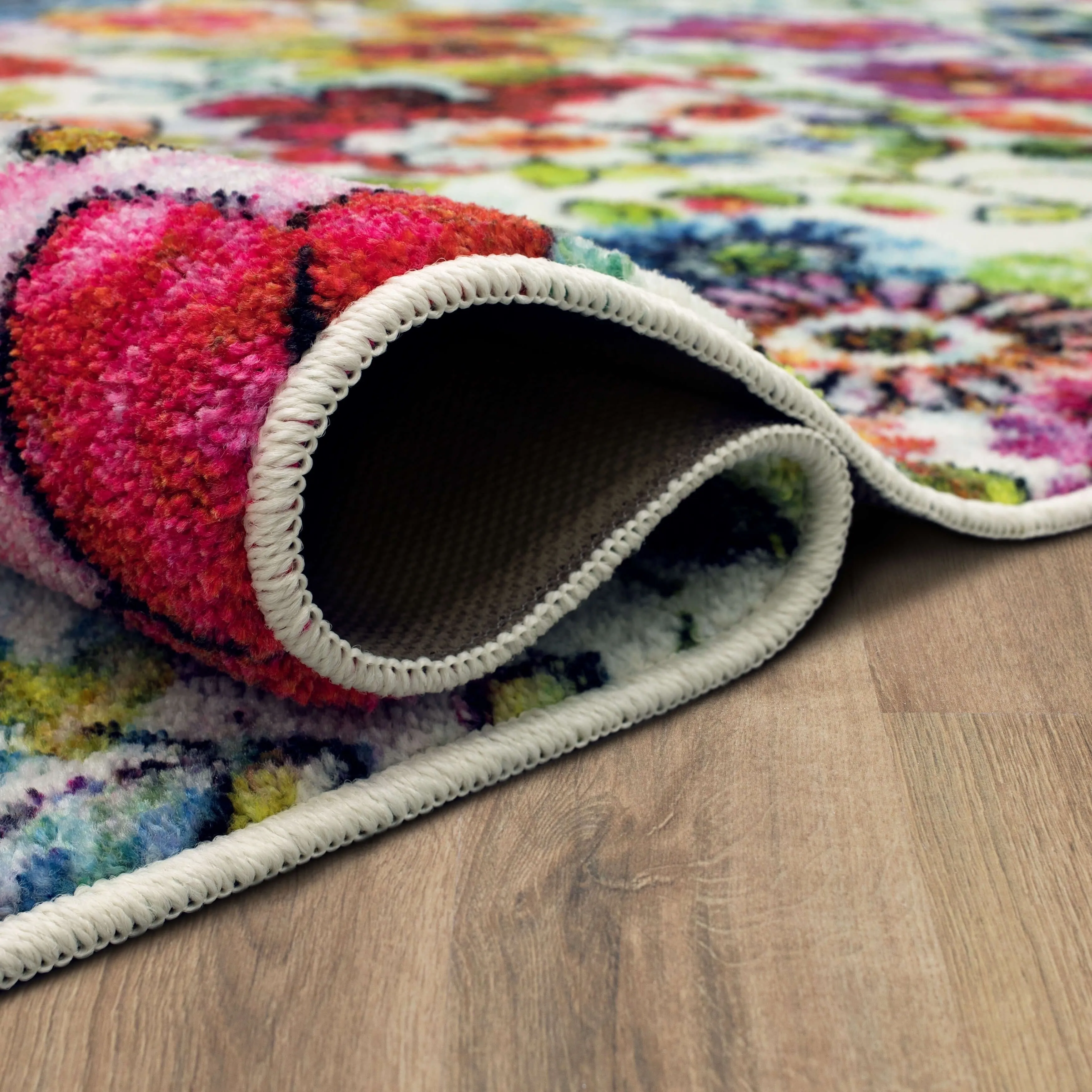 Mohawk Home Floral Blossoms Kids Area Rug