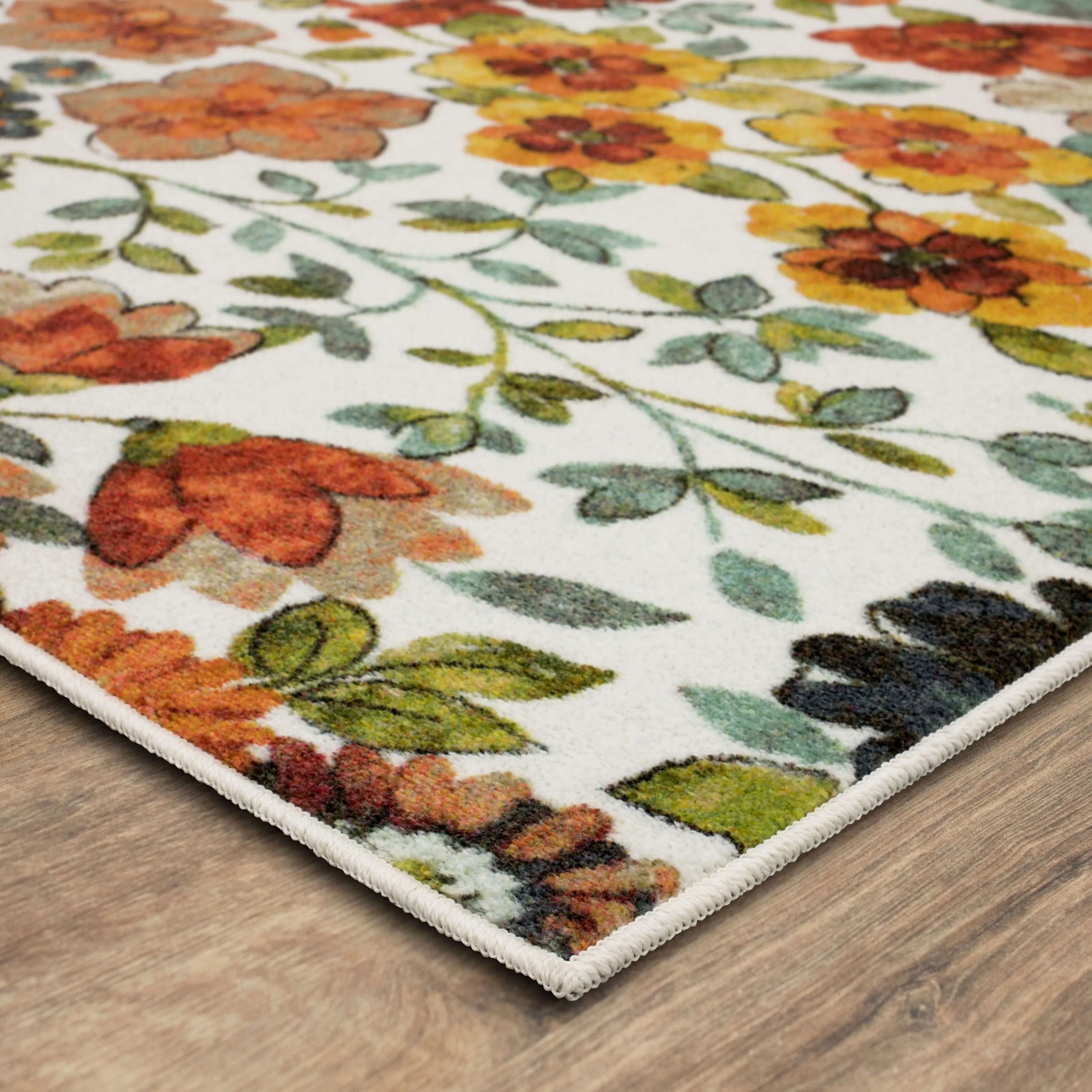 Mohawk Home Floral Blossoms Kids Area Rug