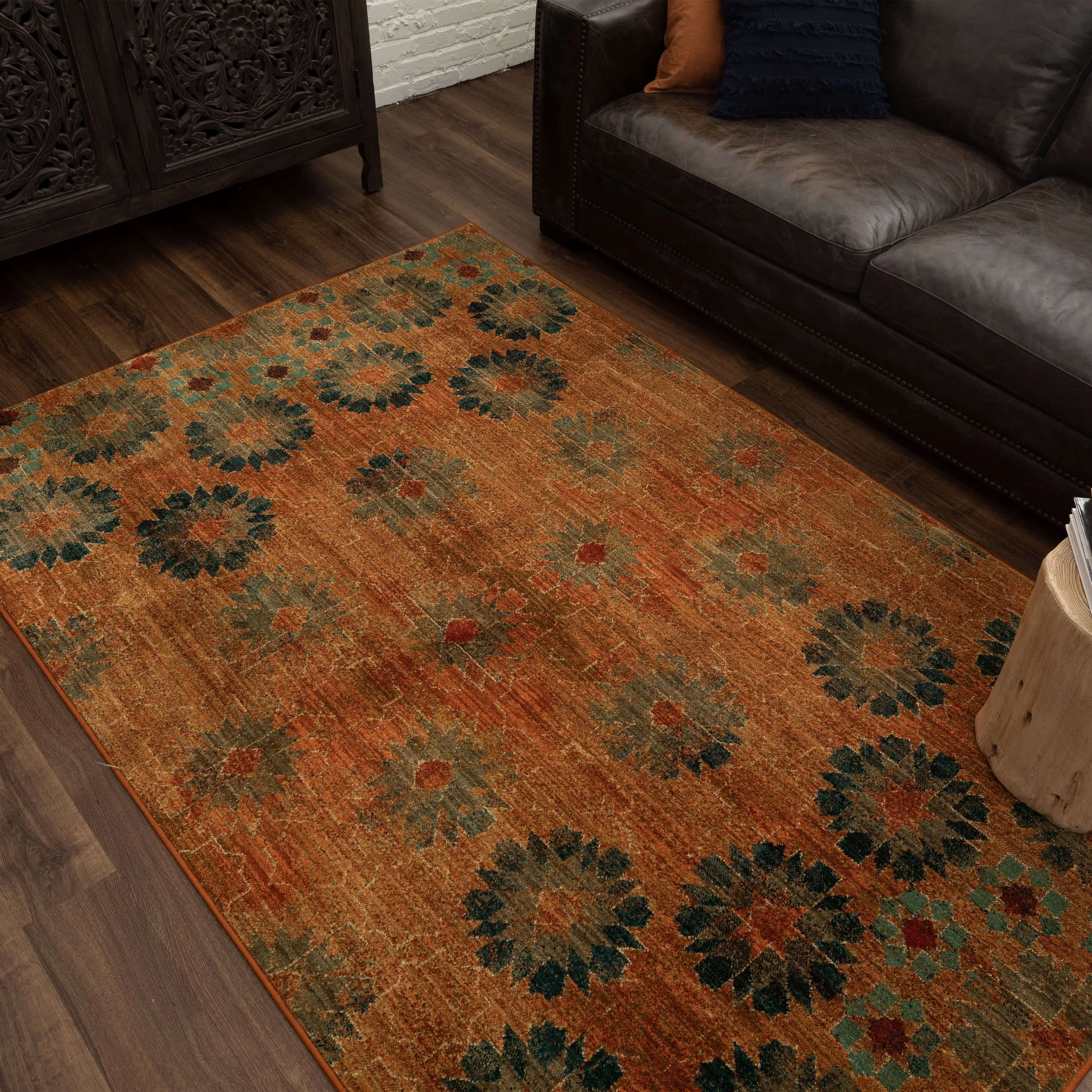 Mohawk Home In Bloom Woven Area Rug