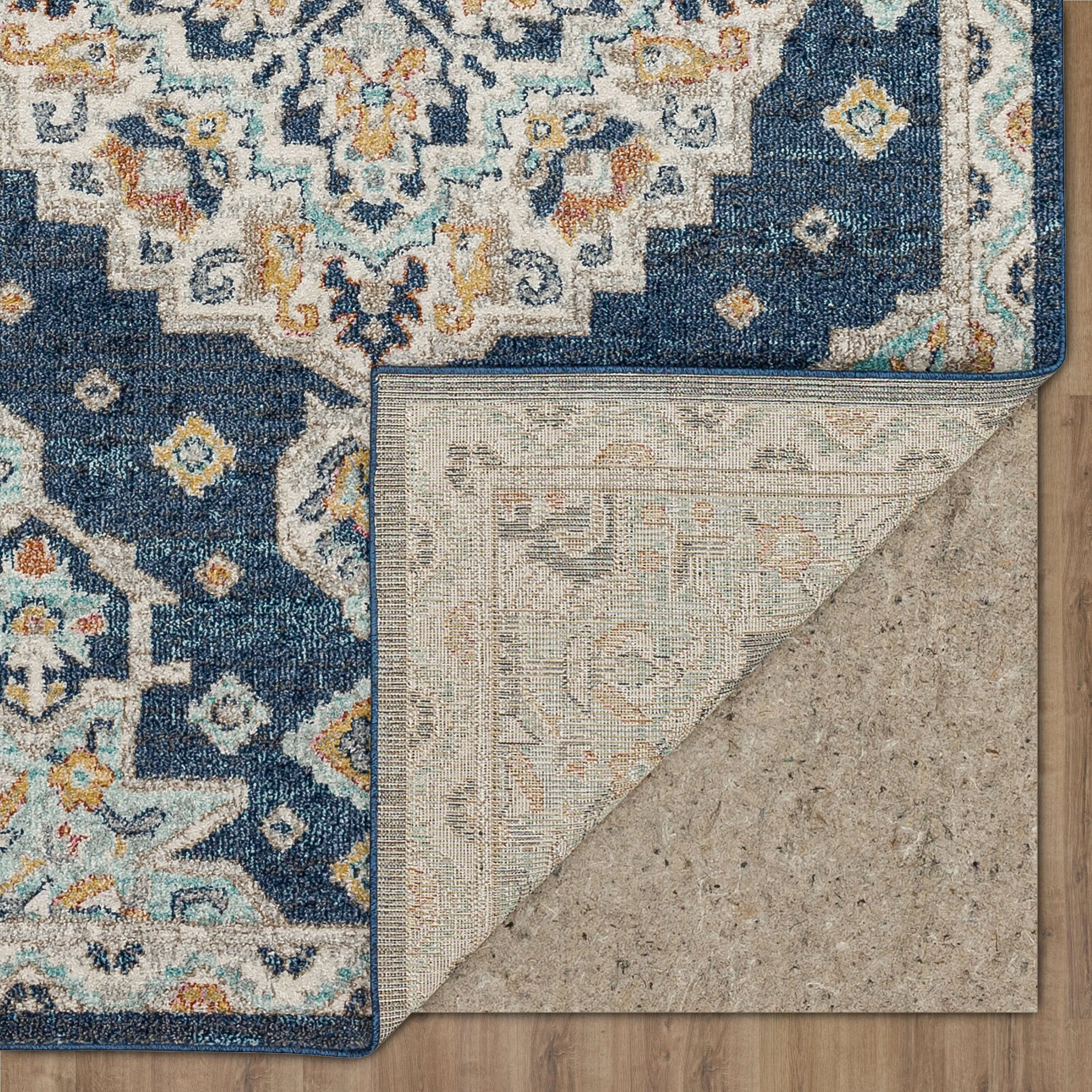 Mohawk Home Laughton Traditional Medallion Area Rug