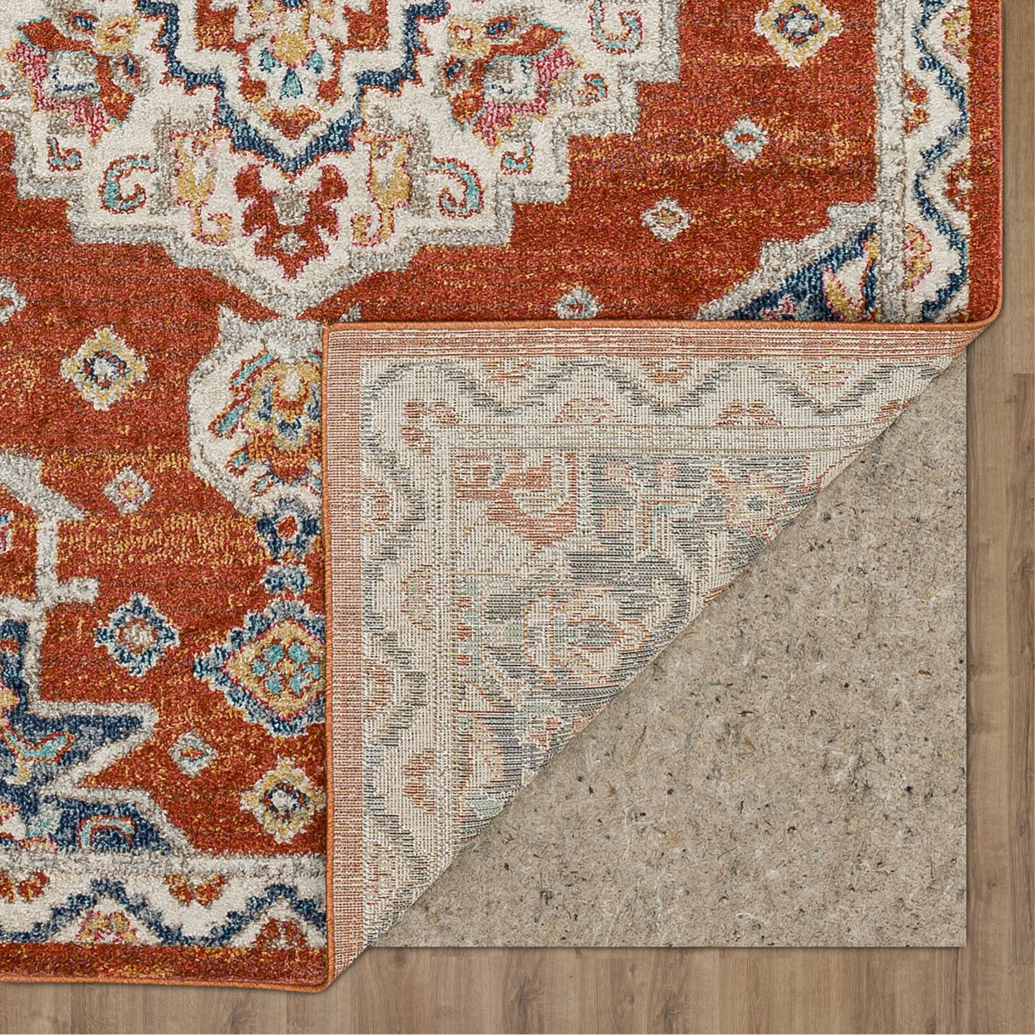 Mohawk Home Laughton Traditional Medallion Area Rug