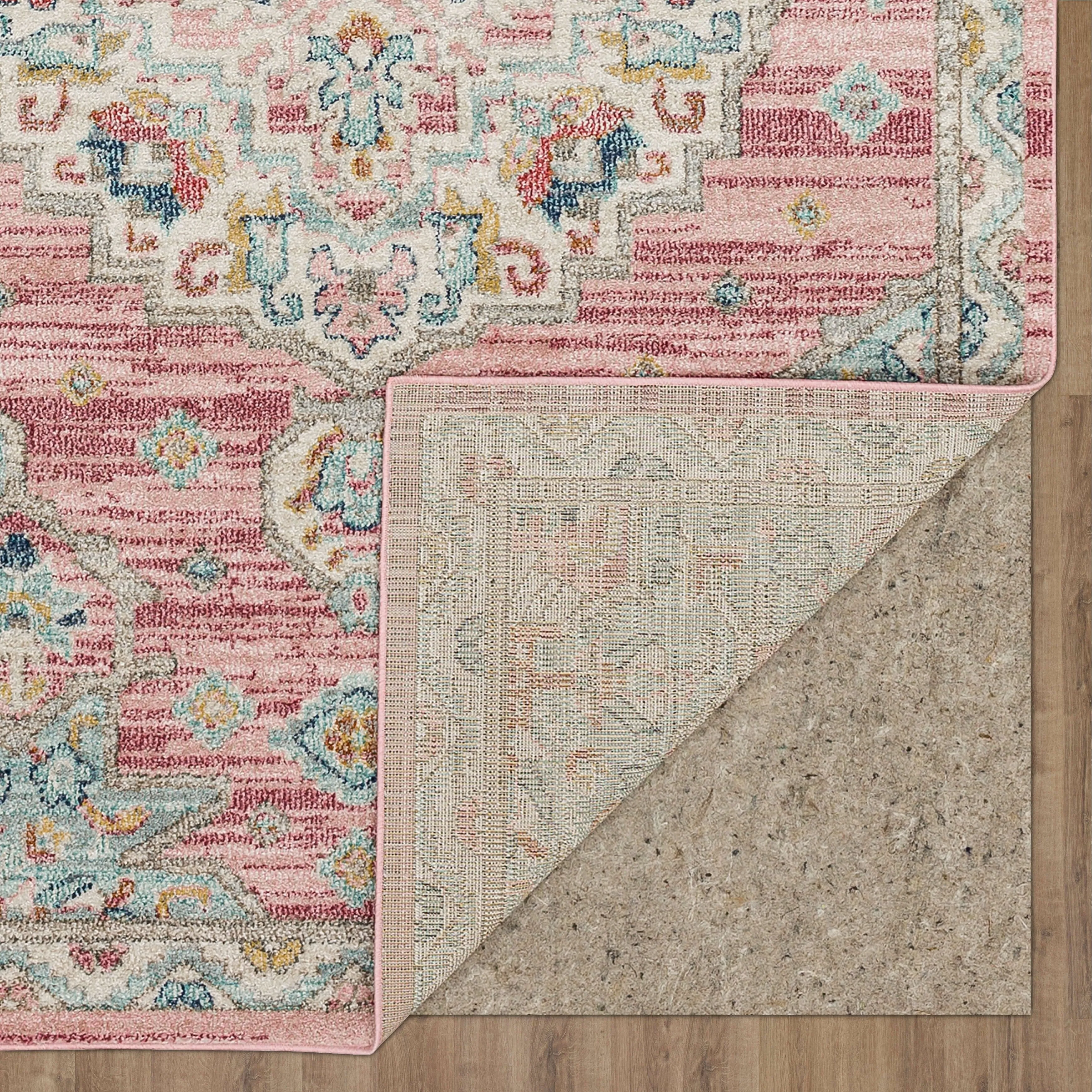 Mohawk Home Laughton Traditional Medallion Area Rug
