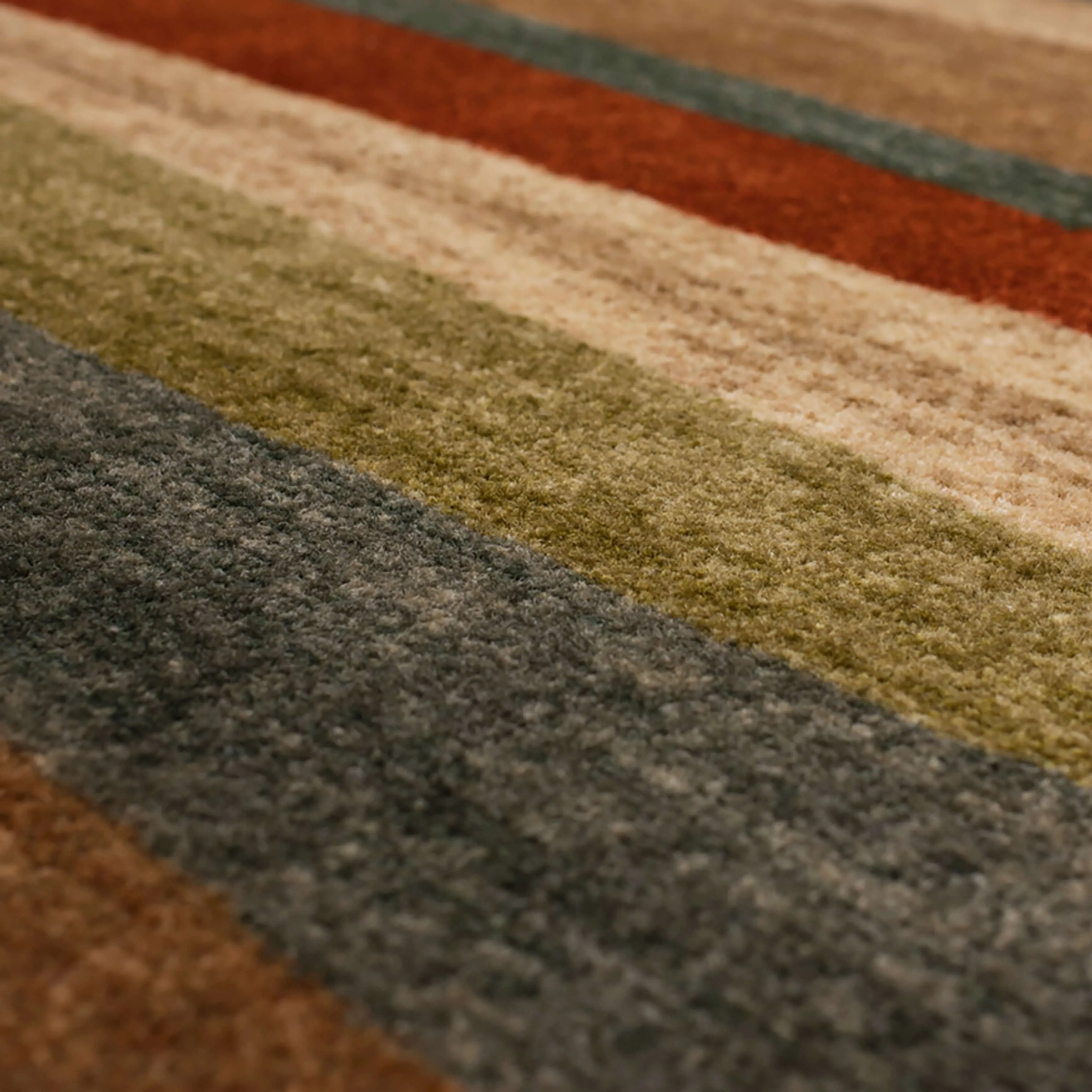 Mohawk Home Mayan Sunset Sierra Multicolor Stripe Area Rug