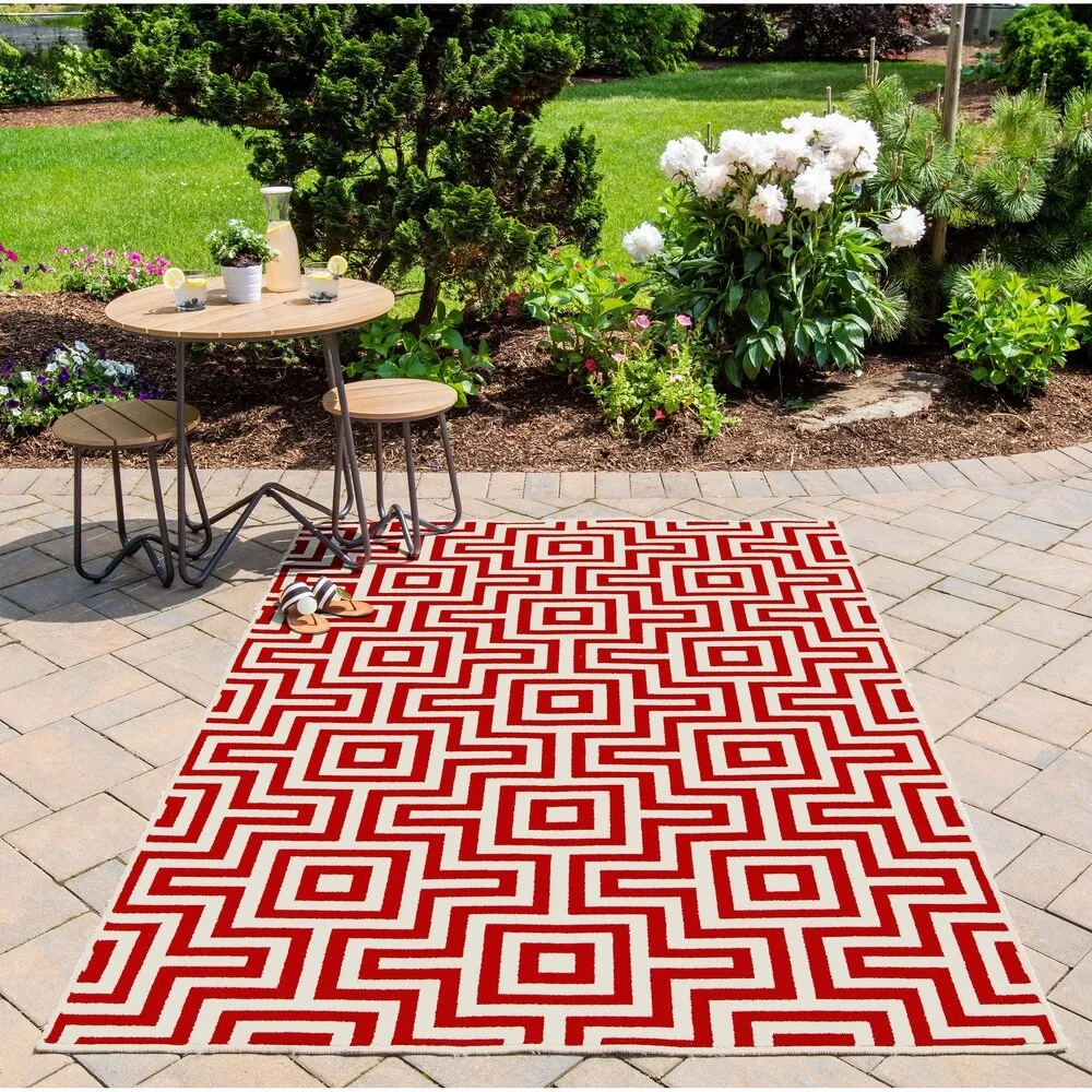 Momeni Baja Retro Indoor Outdoor Rug