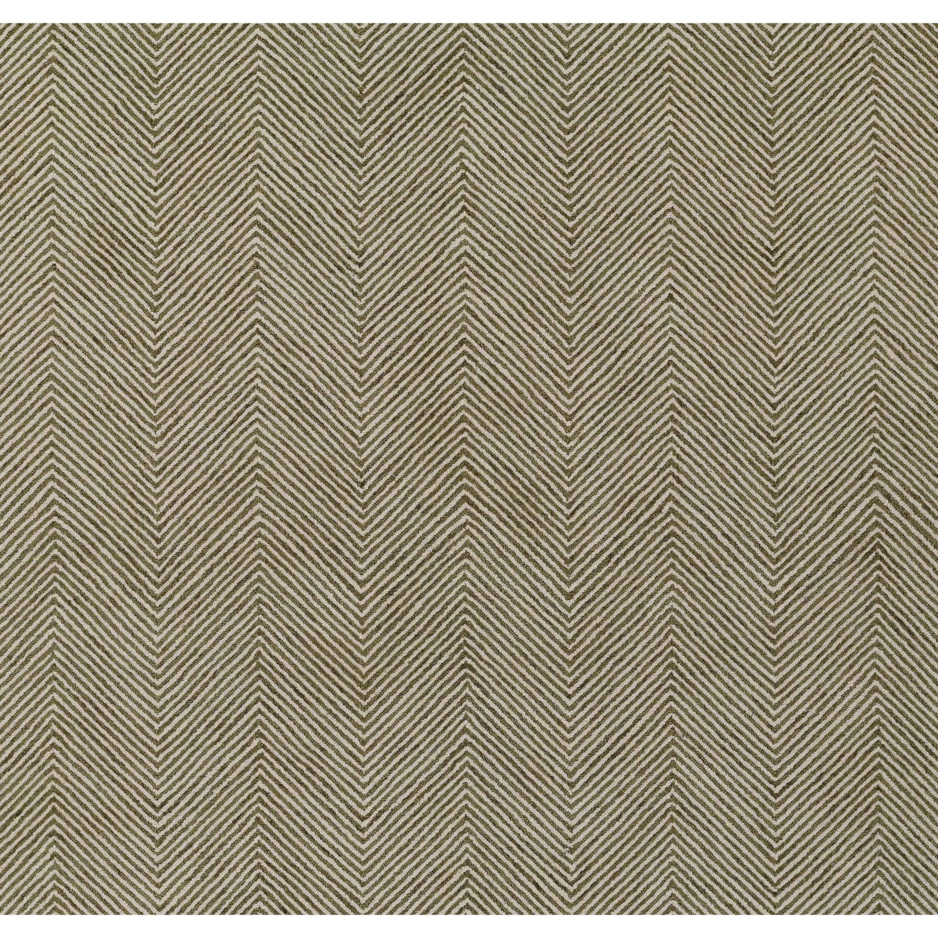 Momeni Charles Hand-tufted Wool Chevron Pattern Area Rug