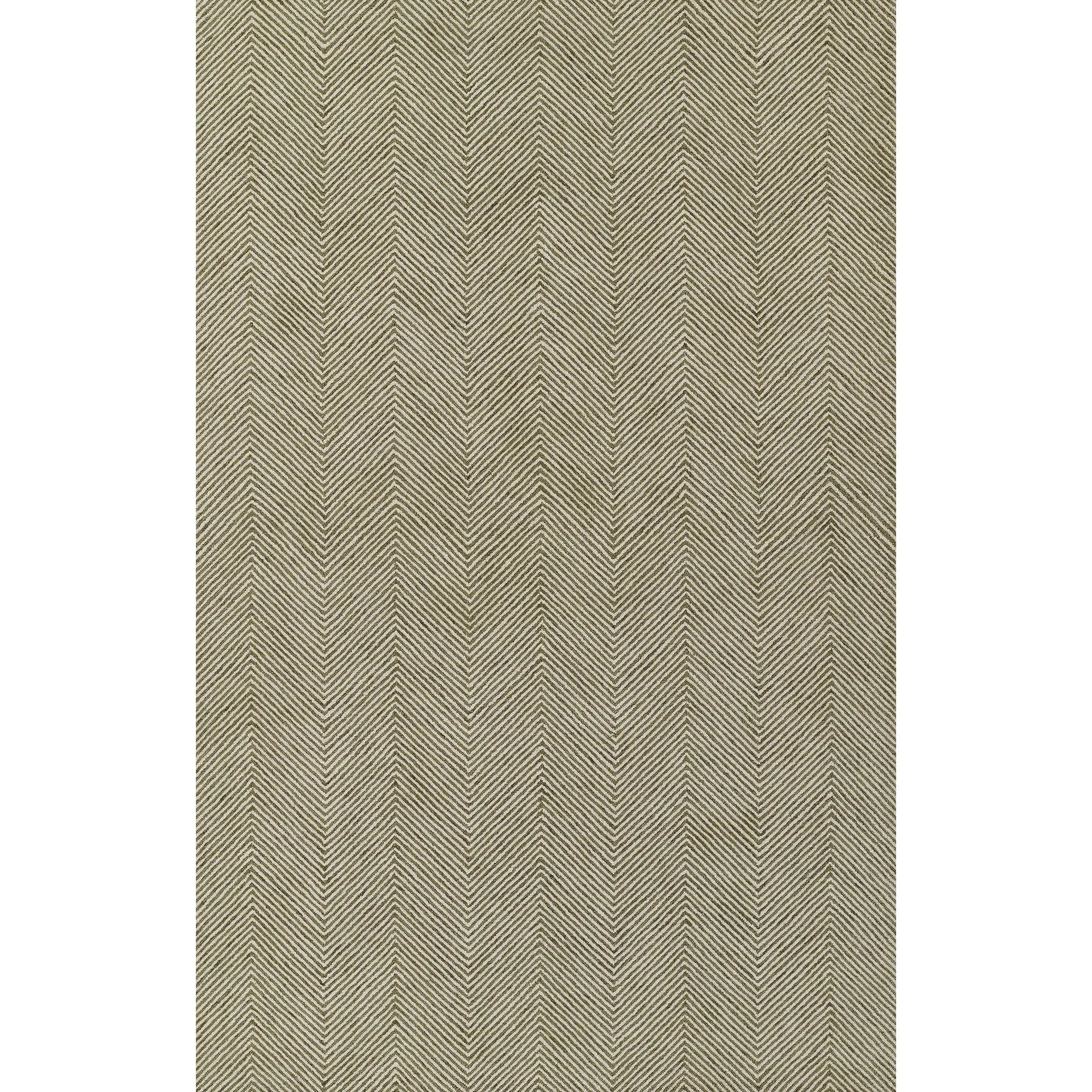 Momeni Charles Hand-tufted Wool Chevron Pattern Area Rug