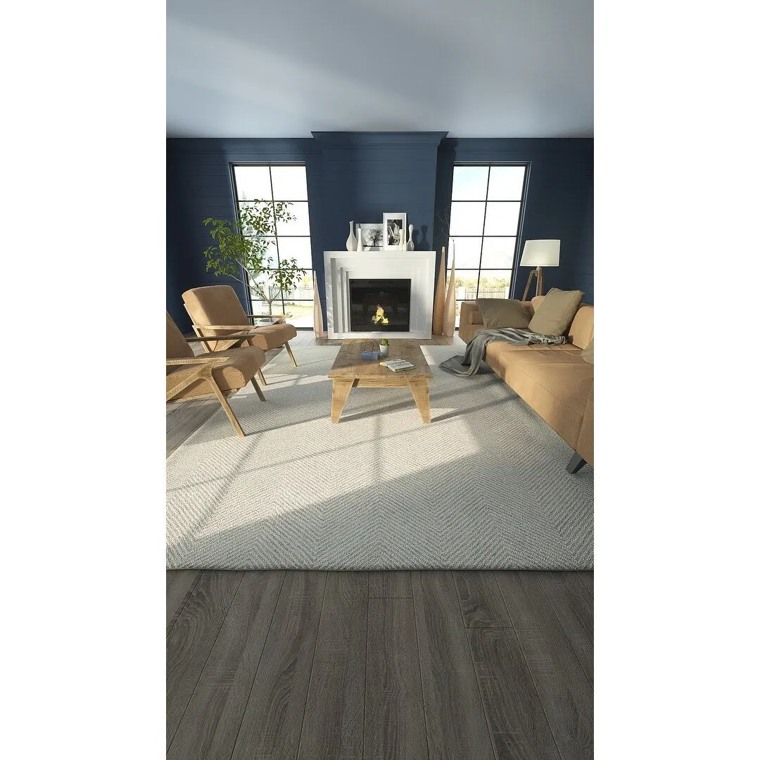 Momeni Charles Hand-tufted Wool Chevron Pattern Area Rug
