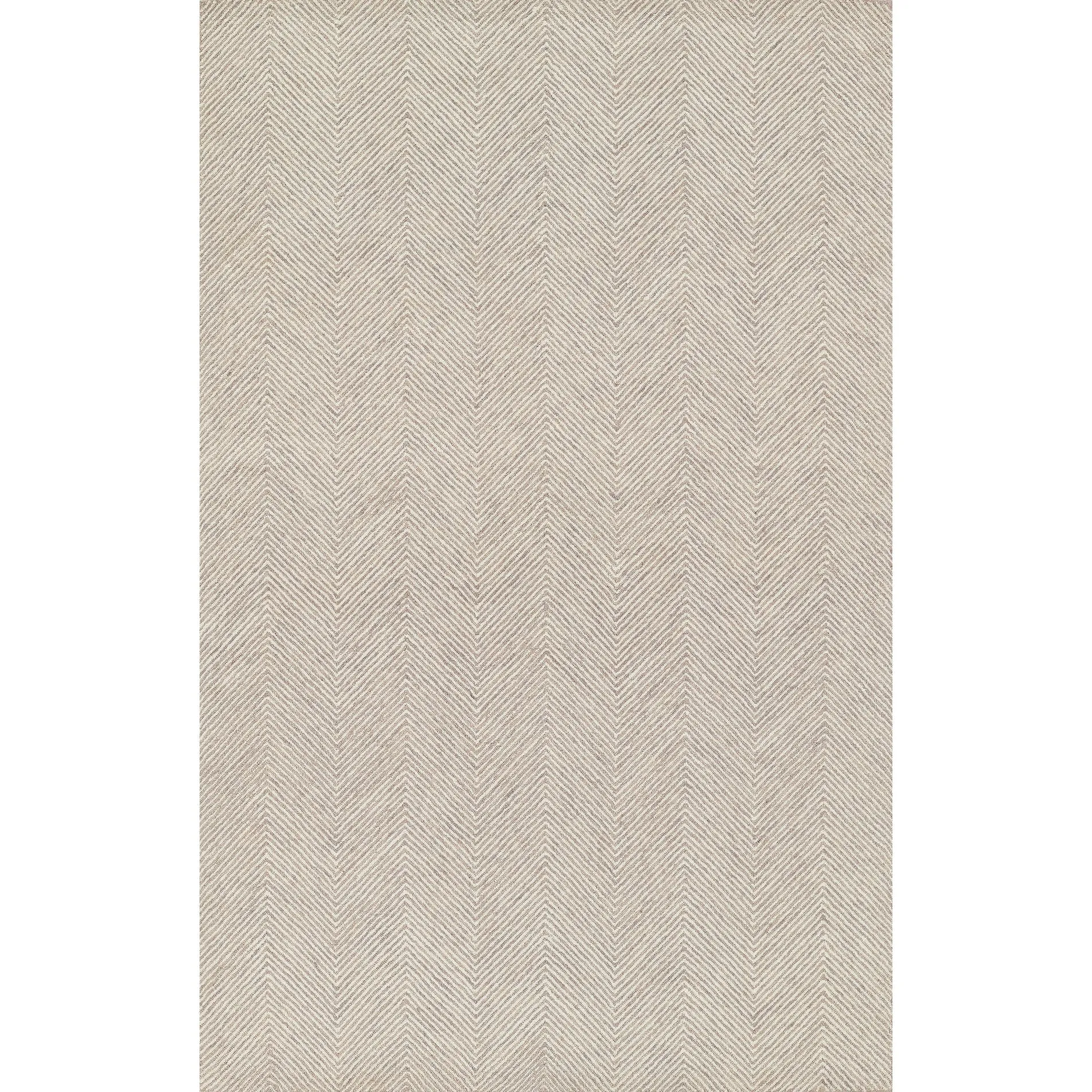 Momeni Charles Hand-tufted Wool Chevron Pattern Area Rug