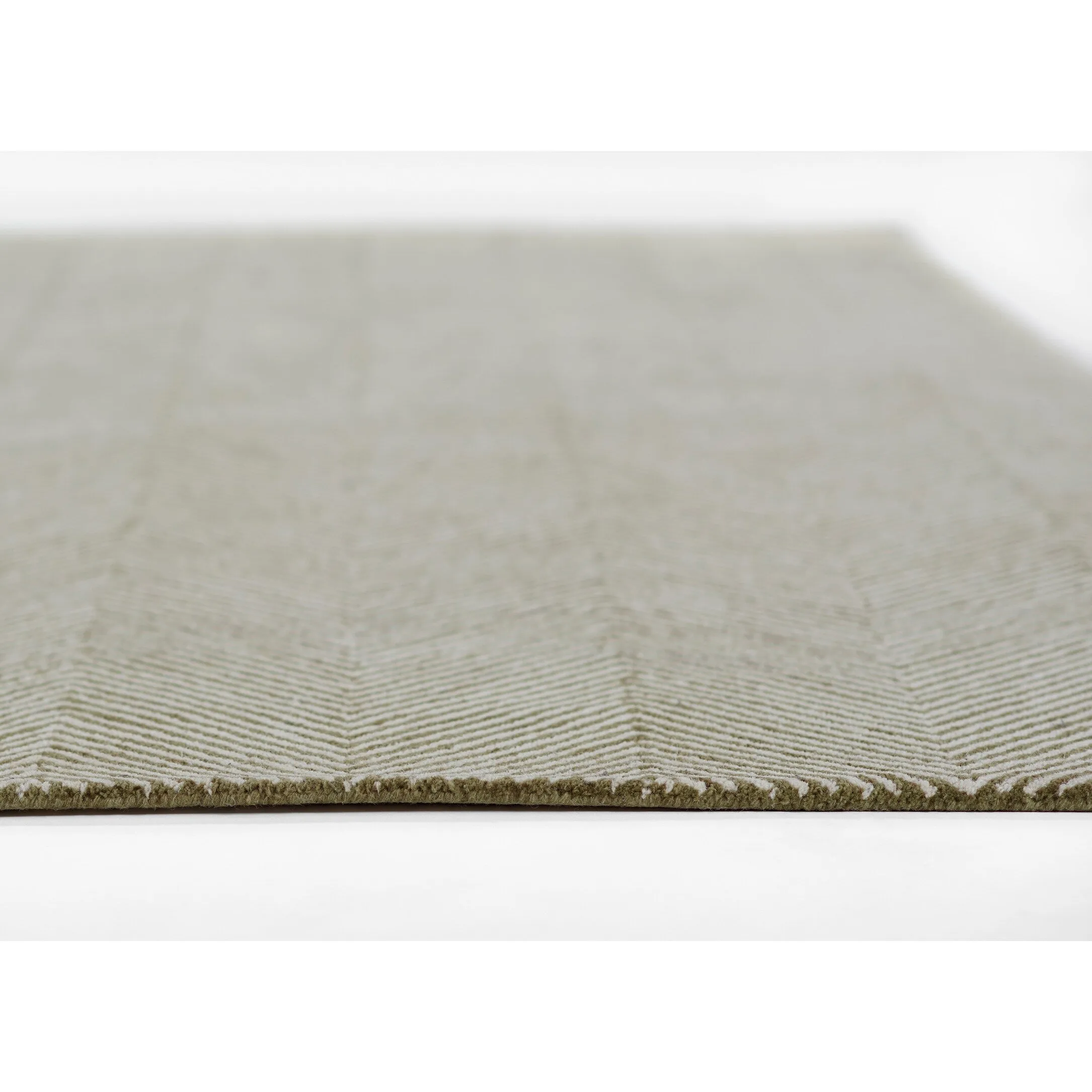 Momeni Charles Hand-tufted Wool Chevron Pattern Area Rug
