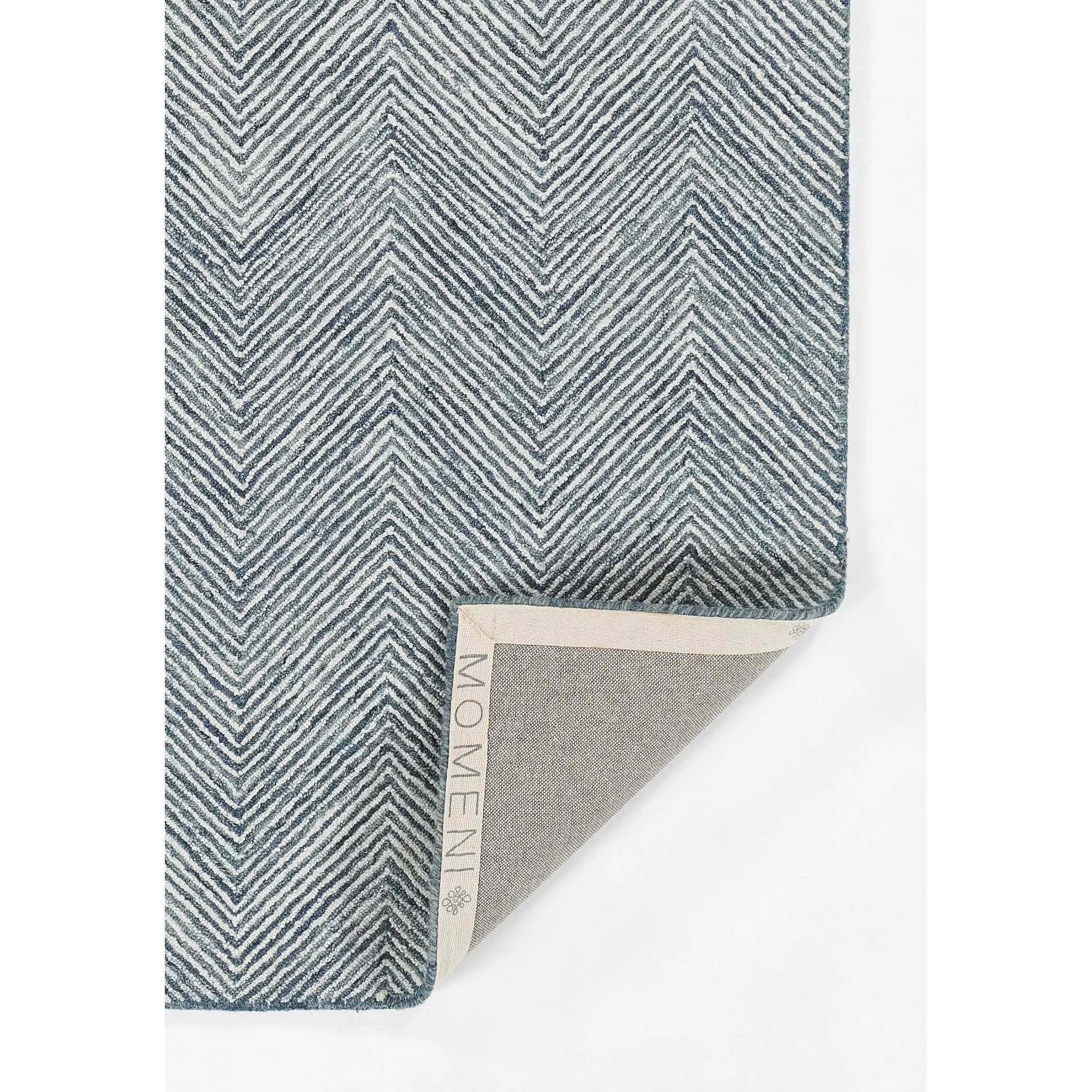 Momeni Charles Hand-tufted Wool Chevron Pattern Area Rug