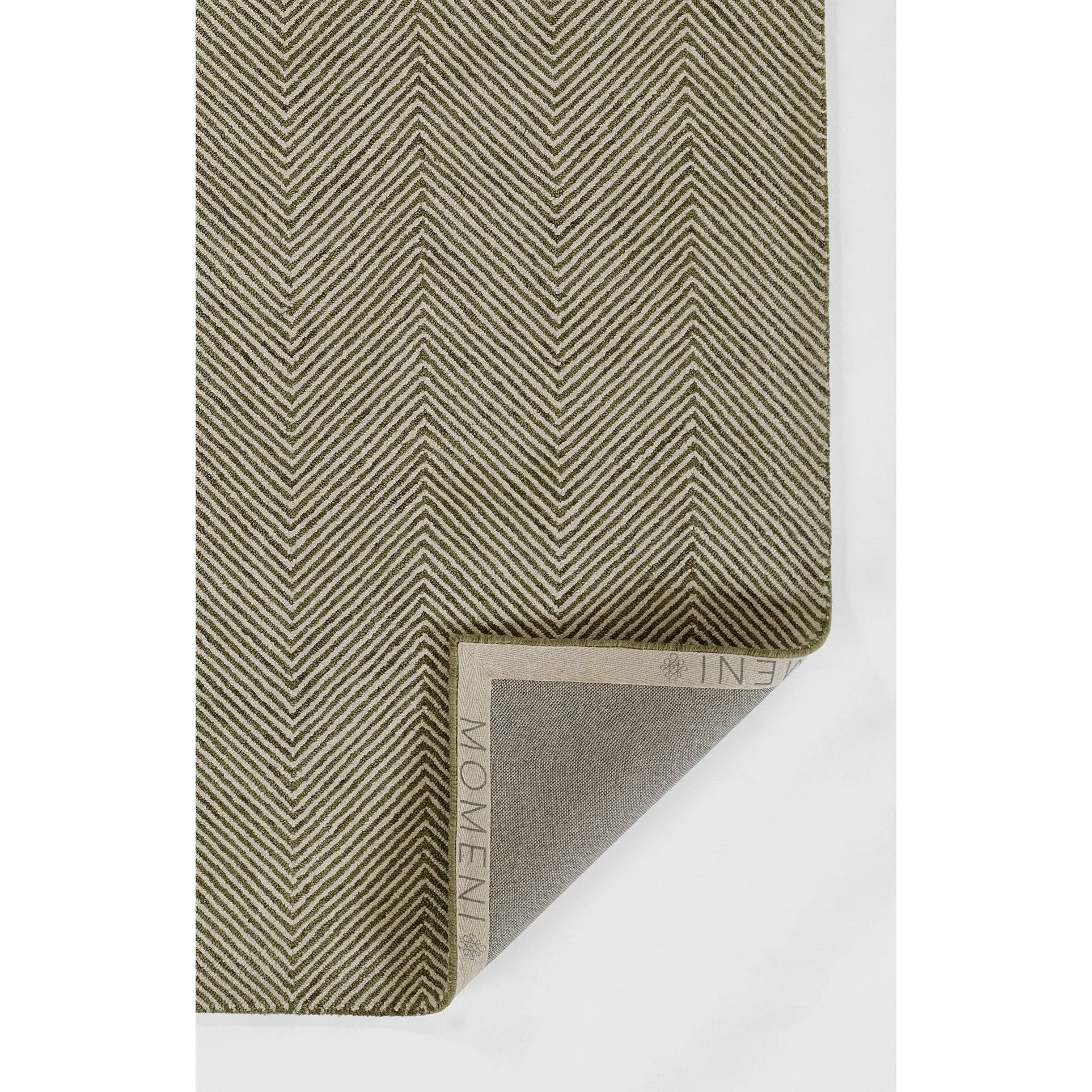 Momeni Charles Hand-tufted Wool Chevron Pattern Area Rug