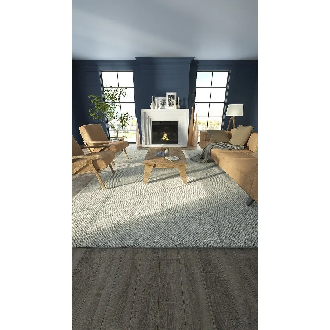 Momeni Charles Hand-tufted Wool Chevron Pattern Area Rug