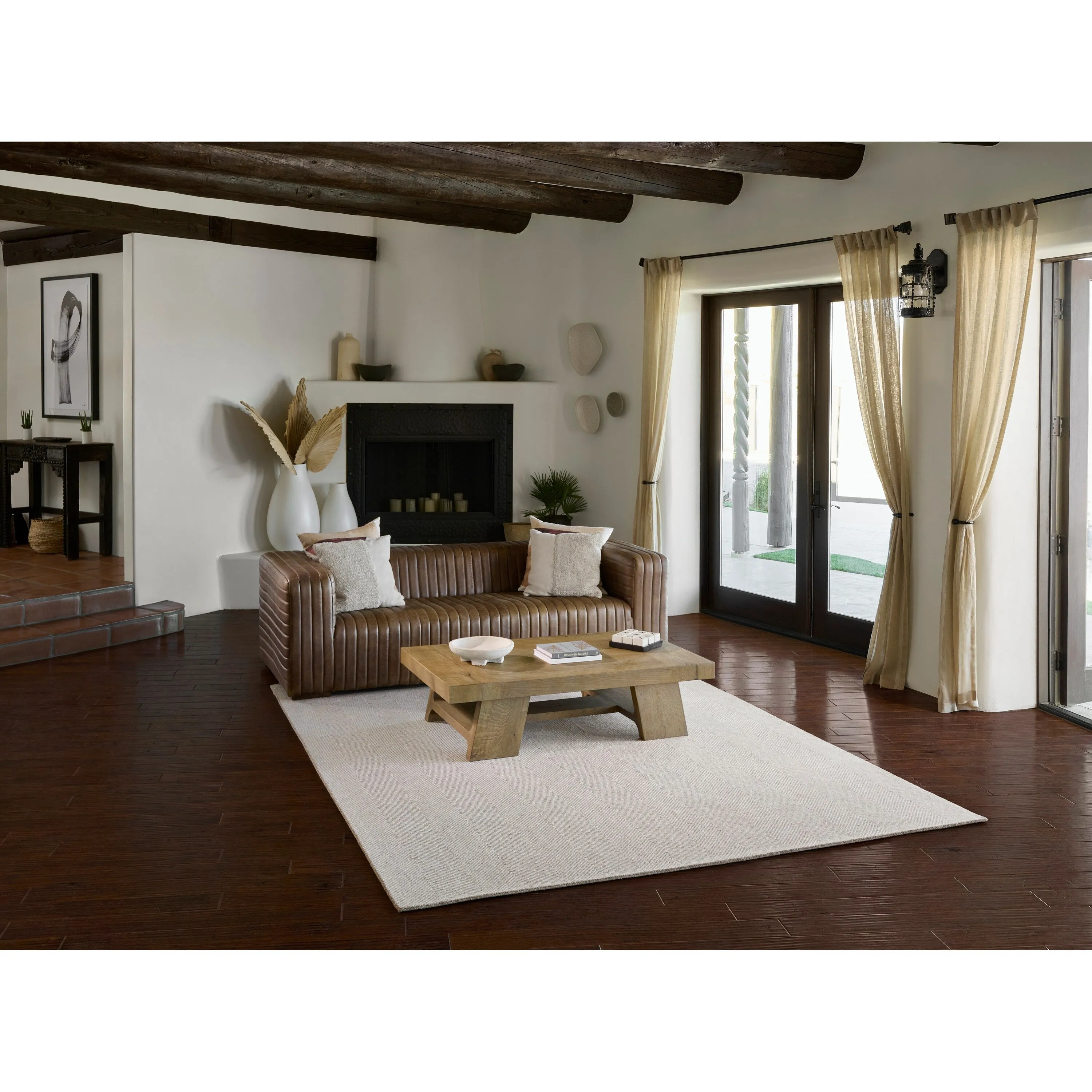 Momeni Charles Hand-tufted Wool Chevron Pattern Area Rug